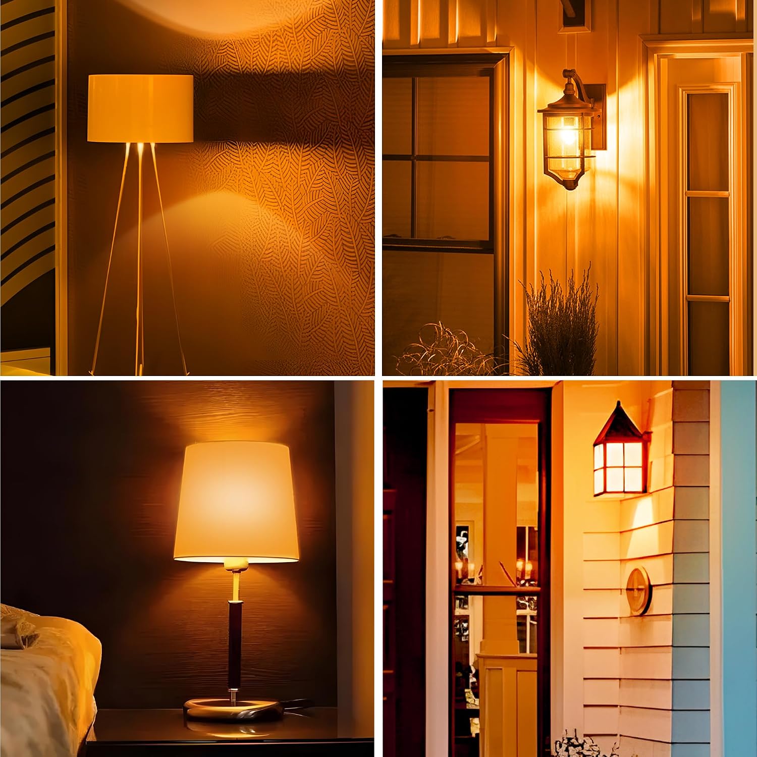 LOHAS Dusk to Dawn Sensor Light Bulbs, 40W Equivalent LED Outdoor Lighting