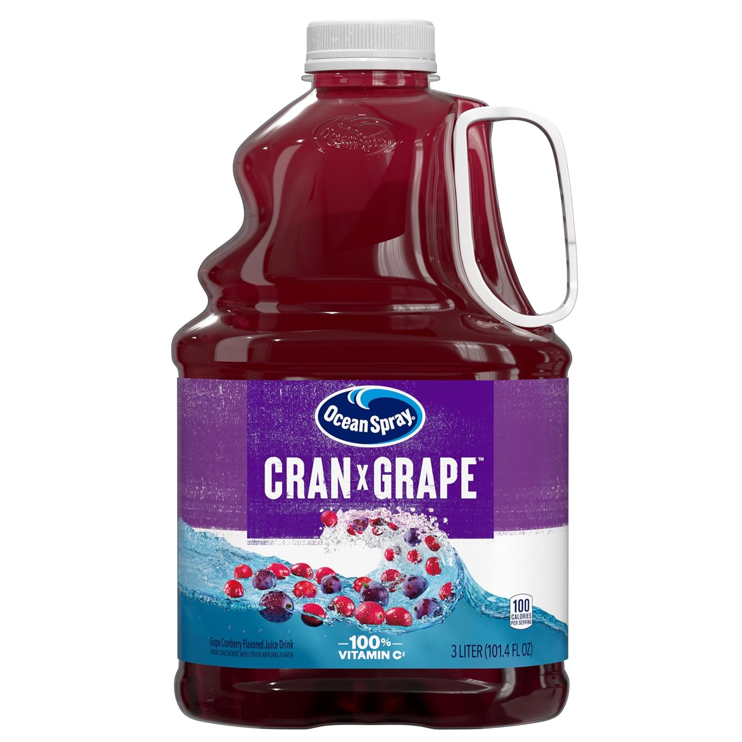 Ocean Spray® Cran-Raspberry® Cranberry Raspberry Juice Drink, 101.4 Fl Oz Bottle