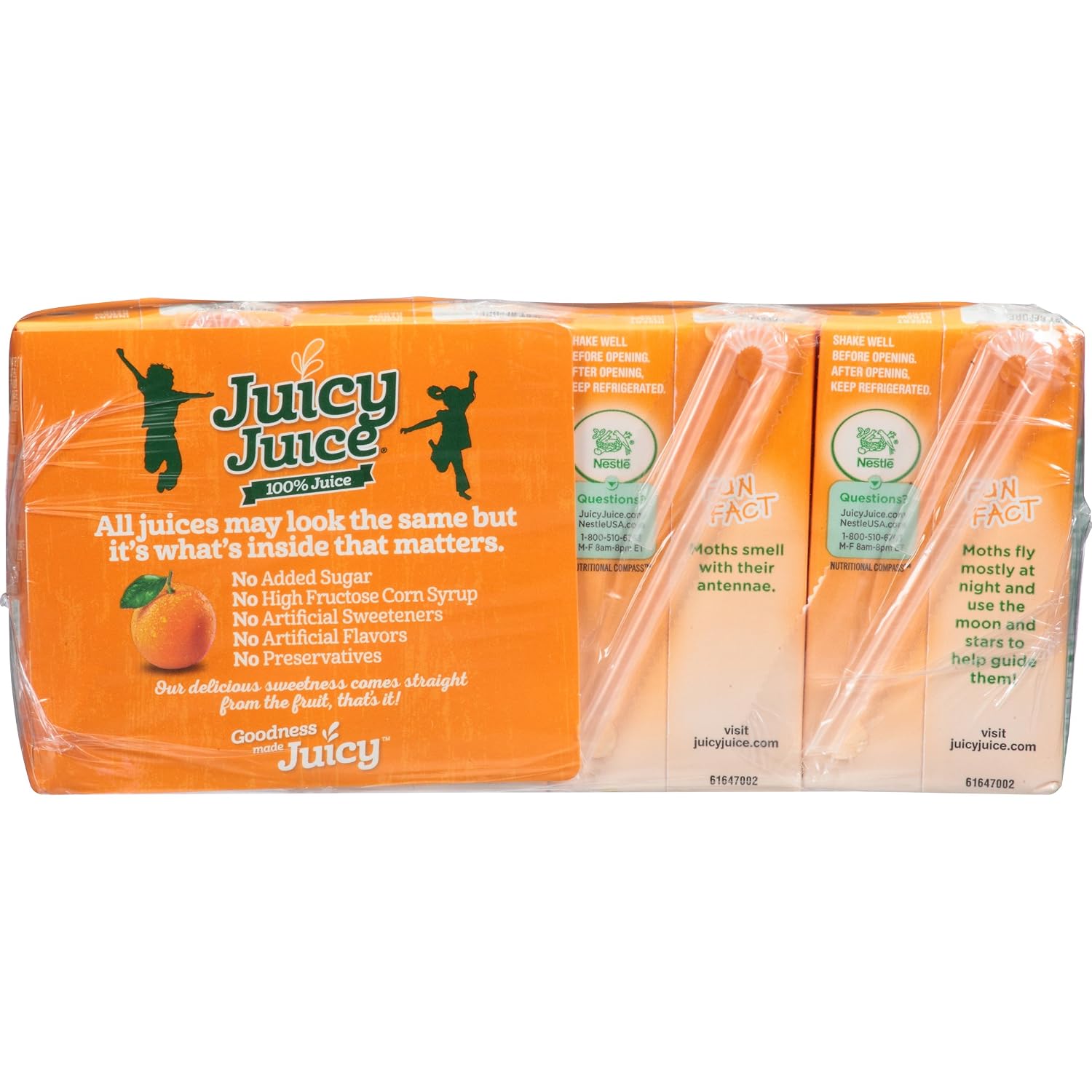 Juicy Juice Apple, 4.23 Ounce Boxes, 8 Count (Pack of 5)