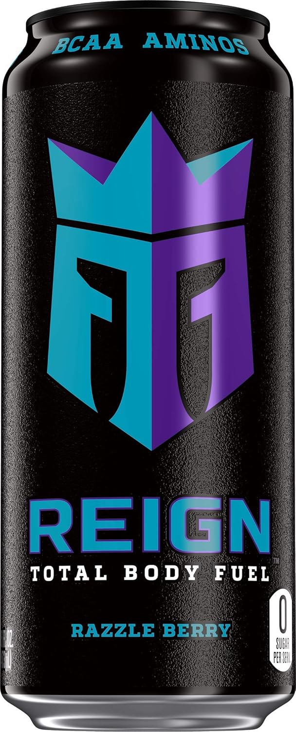 Reign Total Body Fuel, Orange Dreamsicle, Fitness & Performance Drink, 16 Fl Oz (Pack of 12)