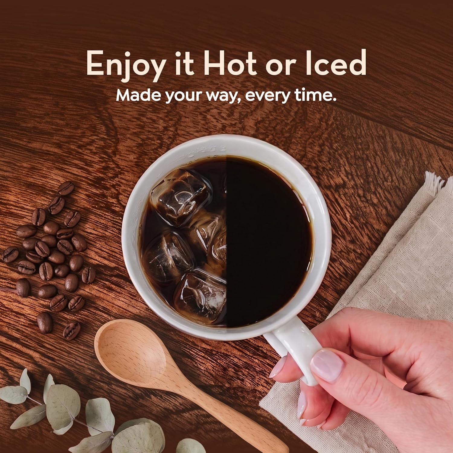 World's Best Half Caff Dark Roast Coffee Pods 100ct Keurig Compatible | 100% Arabica Coffee Single Serve Capsules & Pods Compatible with Keurig K-Cup Coffee Makers