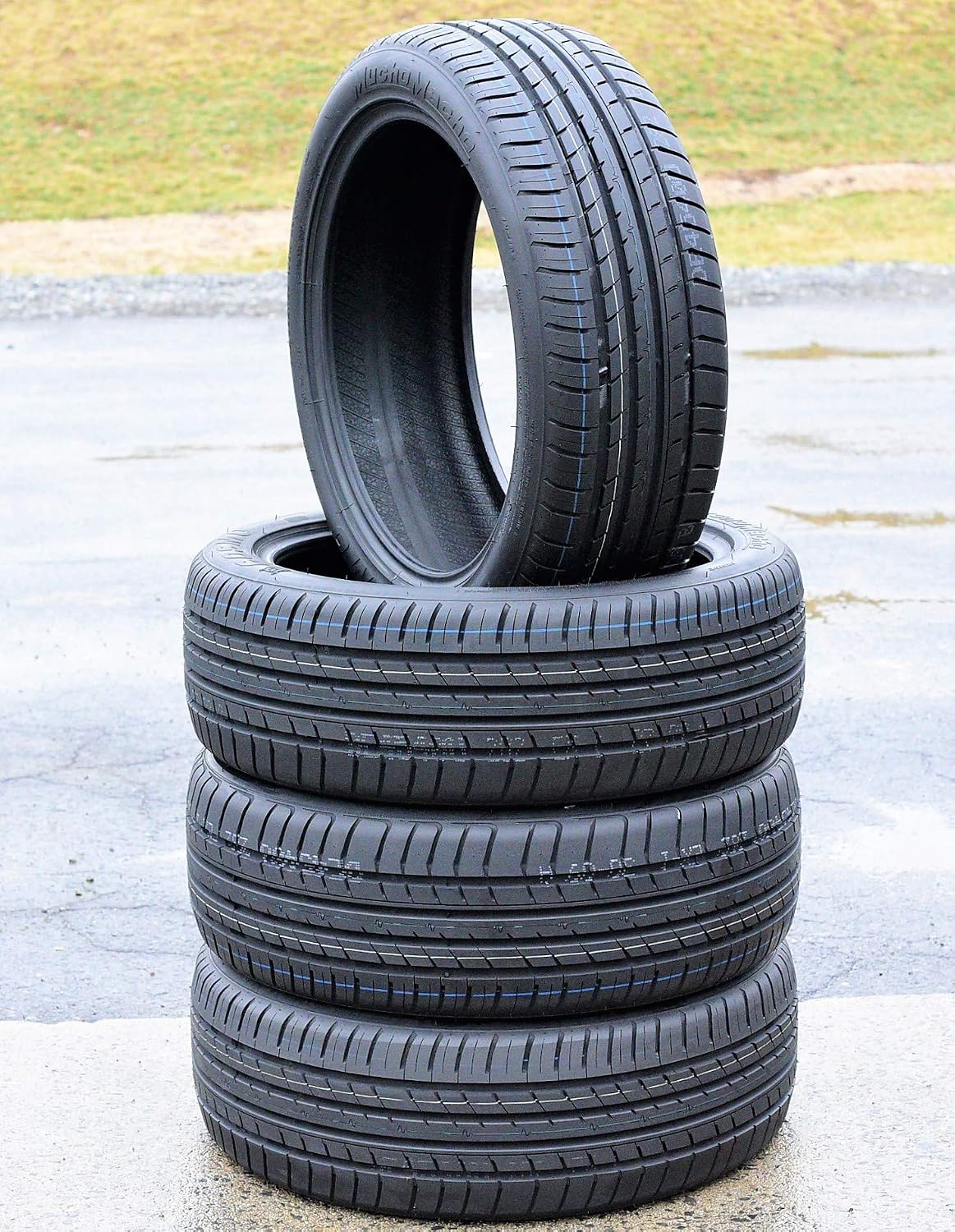 Set of 2 (TWO) Cosmo MuchoMacho All-Season High Performance Radial Tires-245/40R20 245/40ZR20 245/40/20 245/40-20 99Y Load Range XL 4-Ply BSW Black