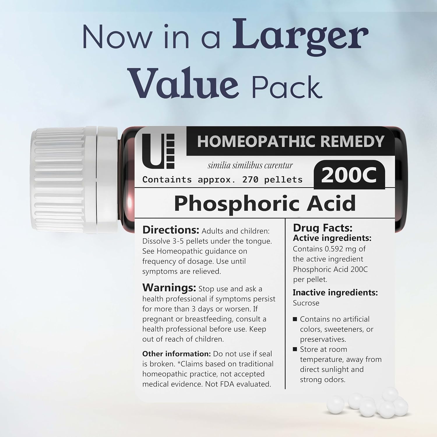 Phosphoric Acid 200C Homeopathic Remedy, Urenus
