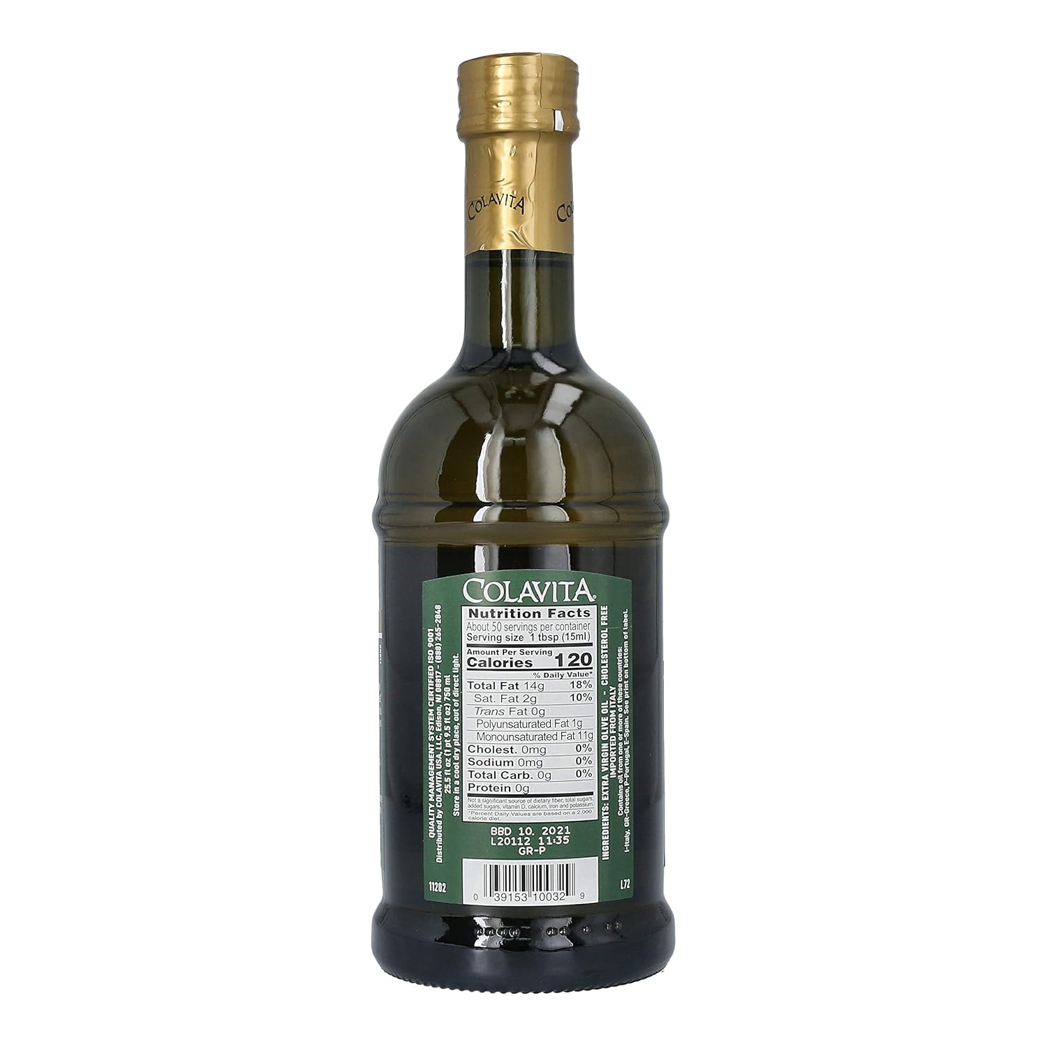 Colavita, Extra Virgin Olive Oil, 25.5 fl oz
