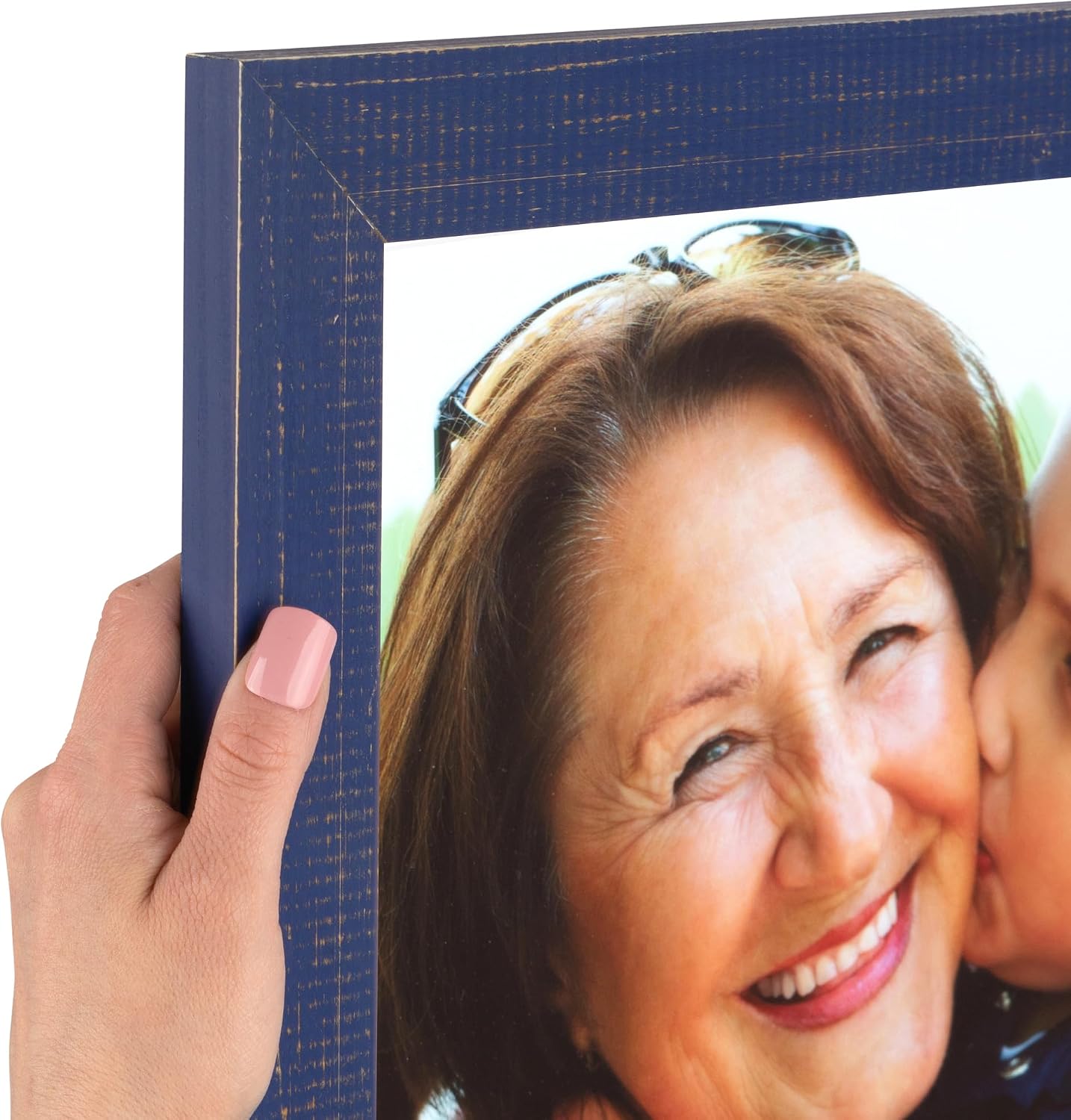 ArtToFrames 28x35 Inch Blue Picture Frame