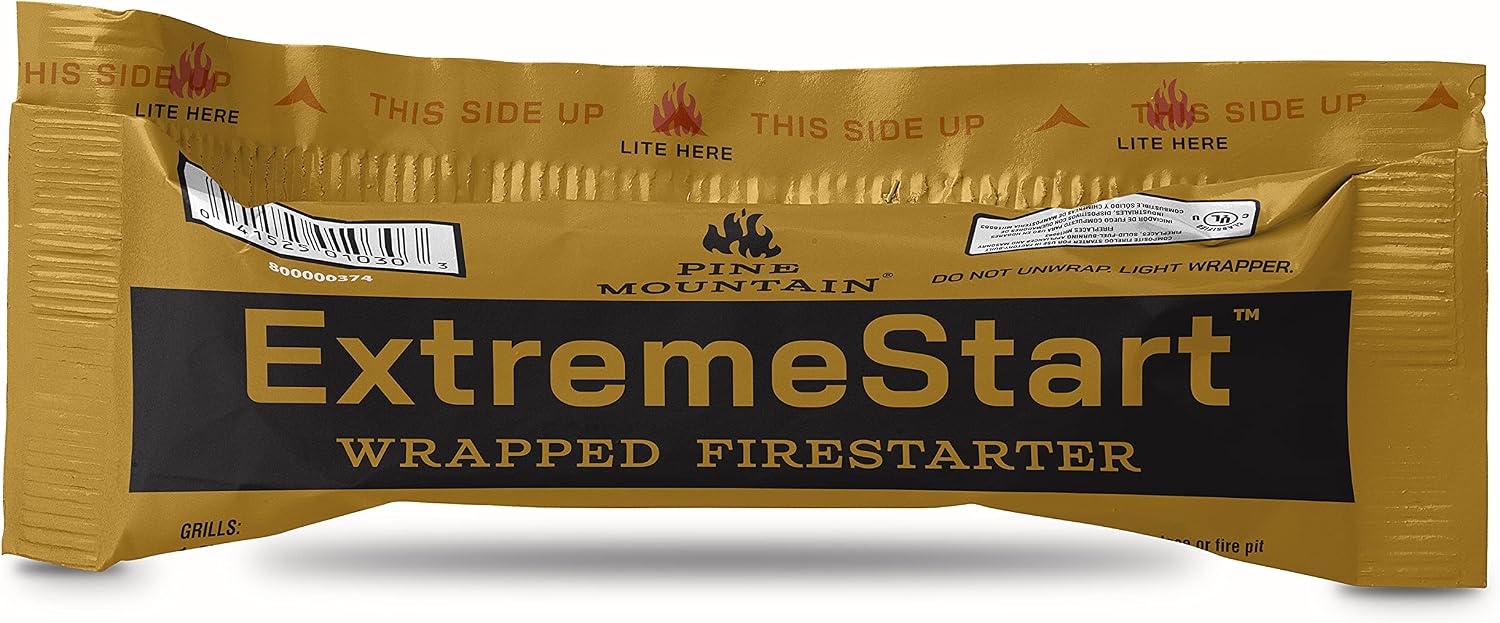 Pine Mountain Firestarters ExtremeStart, 12 Wrapped Fire Starters by Pine Mountain