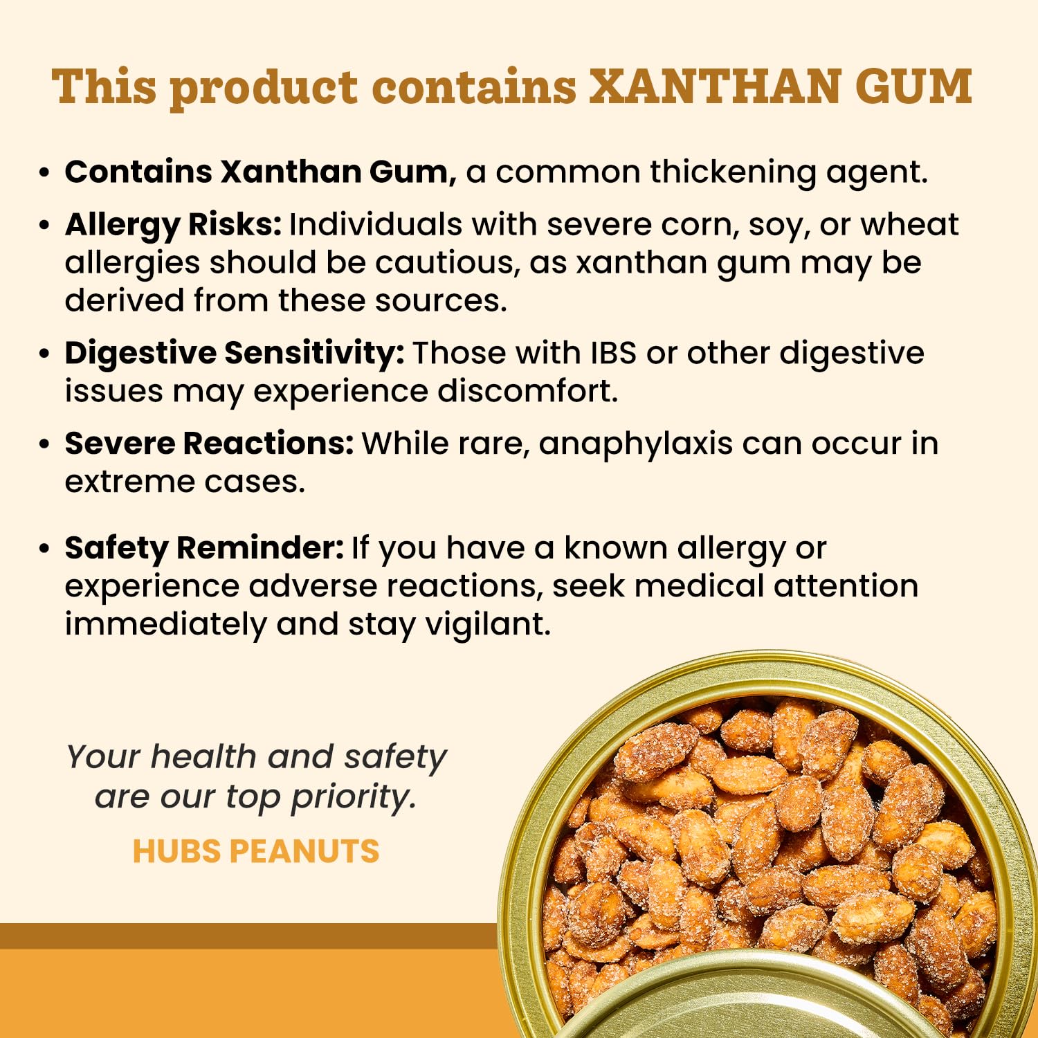 Hubs Peanuts Premium Salted Virginia Nuts, Non-GMO, Gluten Free Healthy Snacks - Irresistible Crunch & Flavored Peanuts - Made from Premium Ingredients - Vacuum-Sealed Tin - 2 Packs of 40 oz Cans