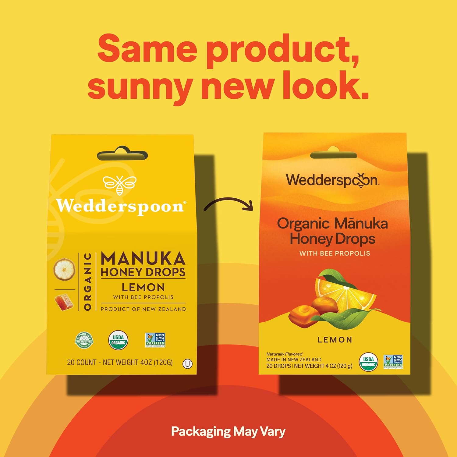 Wedderspoon Organic Manuka Honey Drops, Honey & Echinacea, 20 Count | USDA Organic | Genuine New Zealand Honey, Natural Remedy for Dry Throat | USDA Organic, Genuine New Zealand Honey, Natural Remedy for Dry Throat