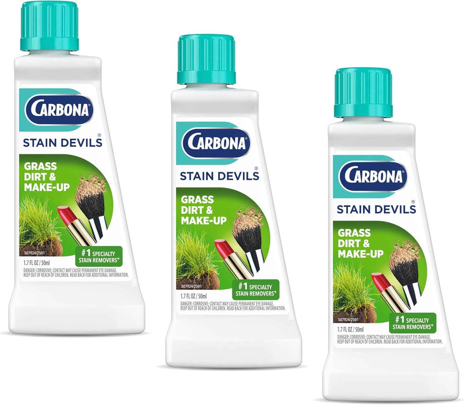Carbona Liquid Stain Devil Food Clean Up Combo Set | Spot Stain Remover for Clothes