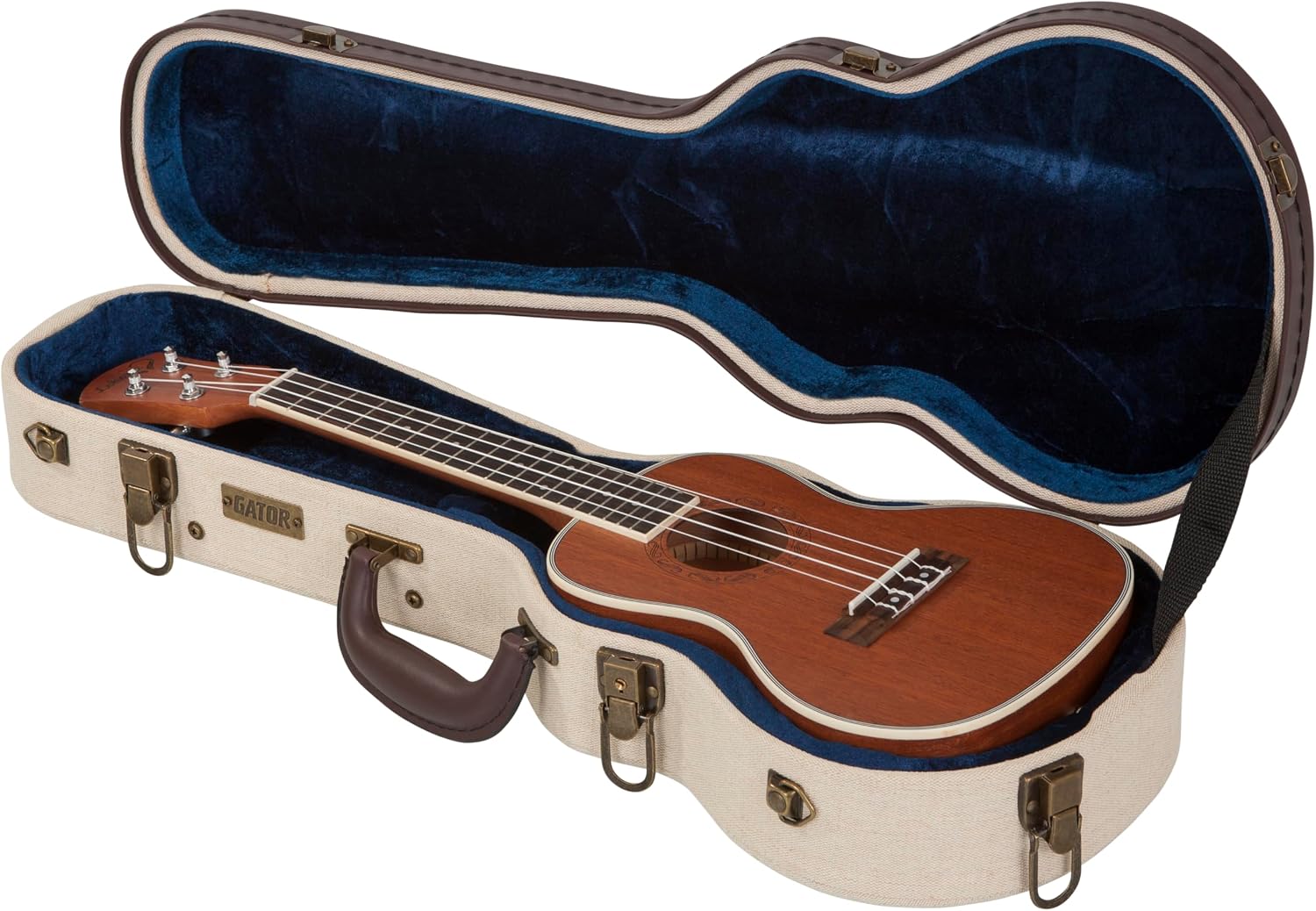 Gator Cases Journeyman Series Deluxe Wood Case for Resonator Style Acoustic Guitars (GW-JW RESO)