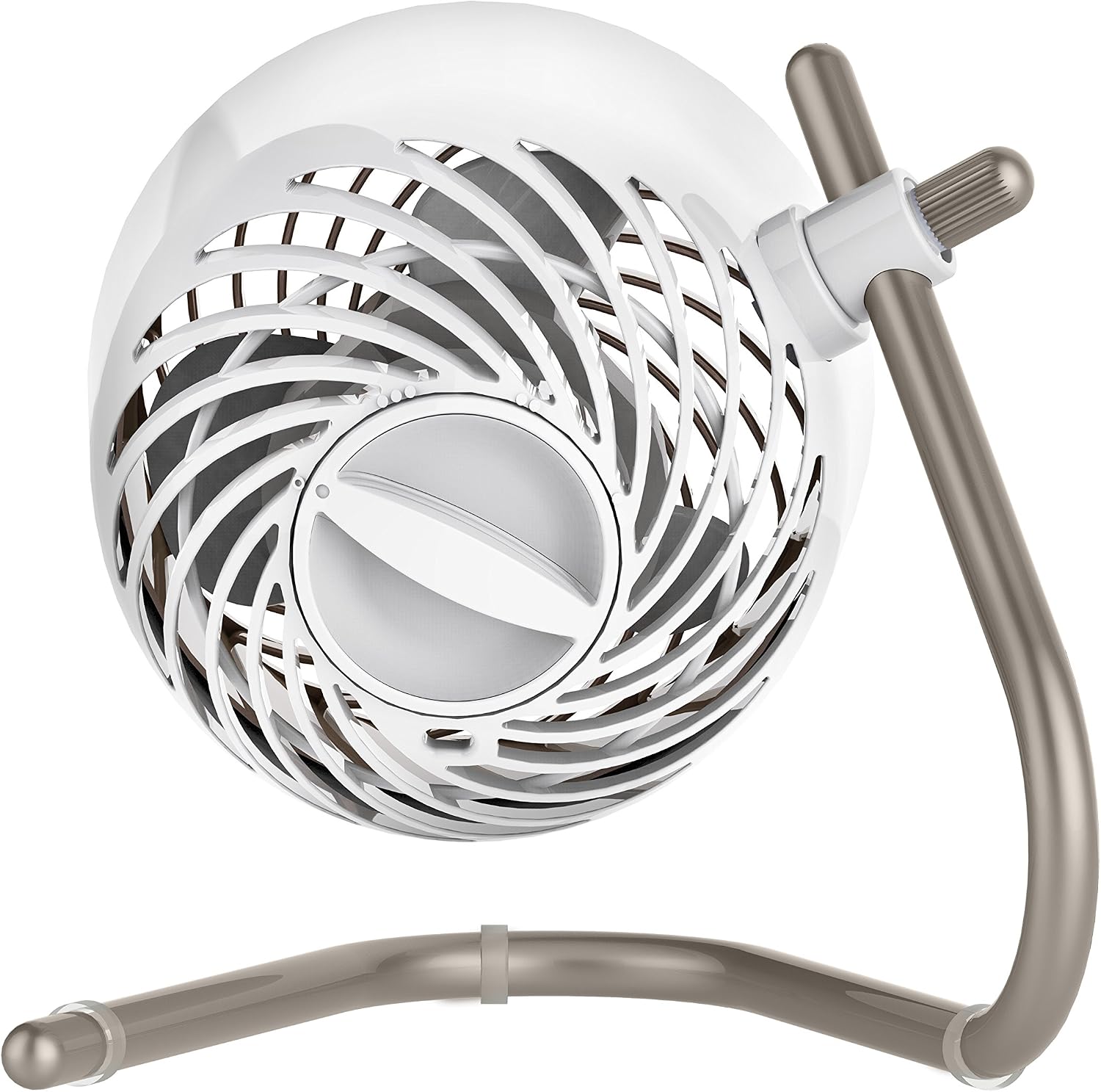 Vornado Pivot Personal Air Circulator, Portable, Desk Fan, Electric, Ice White