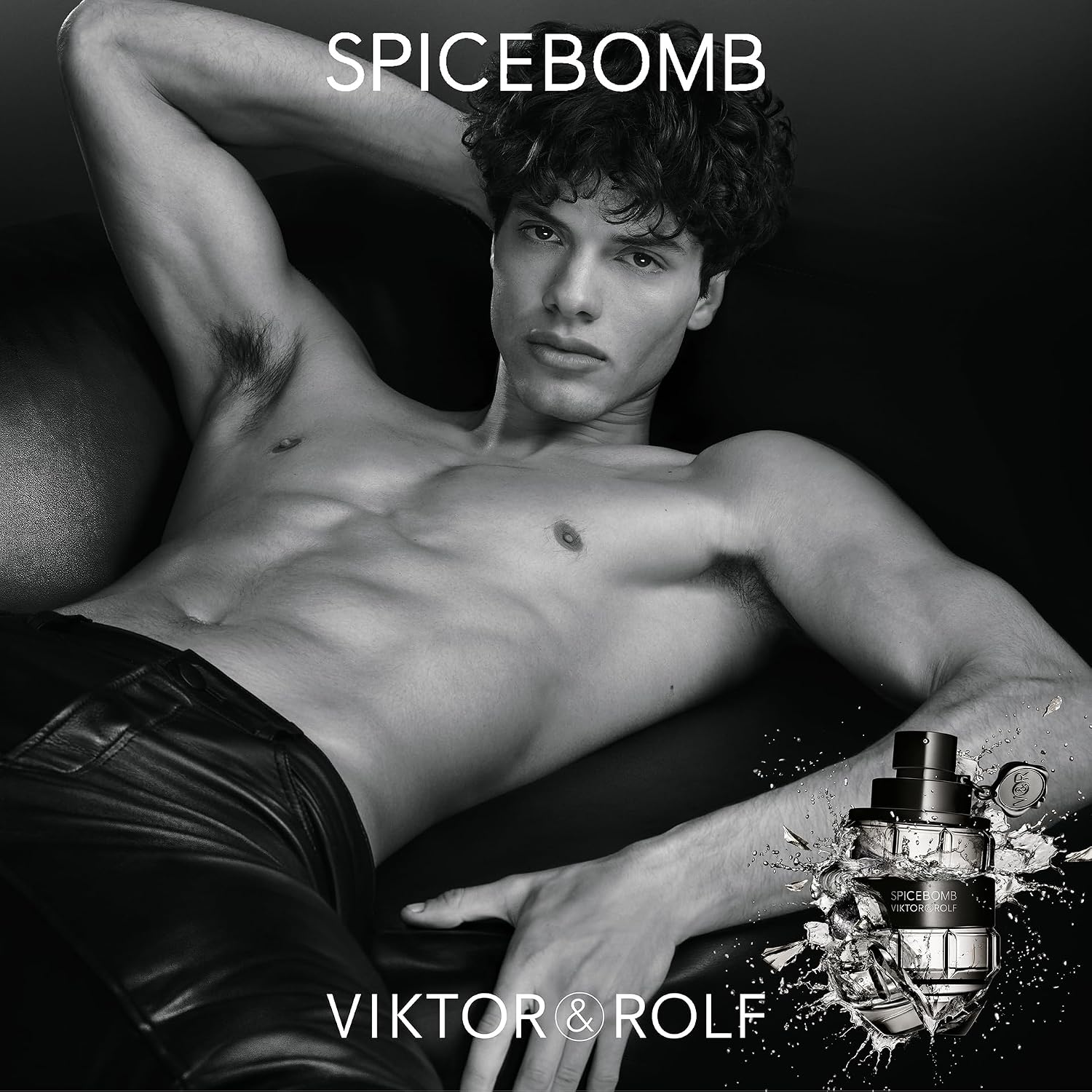 Viktor&Rolf Spicebomb Eau de Toilette - Gourmand Cologne for Men | Fragrance with Cinnamon, Black Pepper & Tobacco Accord - Long Lasting - Warm Mens Scent Perfect for Cool Nights