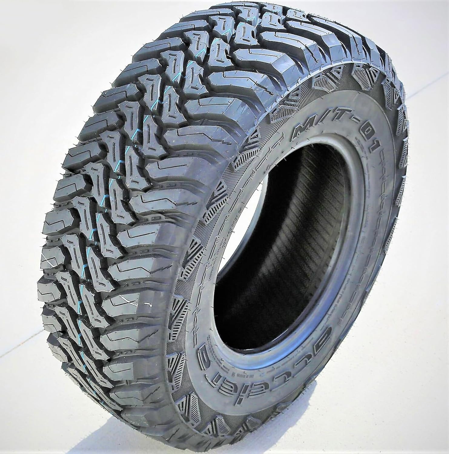 Accelera M/T-01 LT31X10.50R15 109Q Mud Terrain C (6 Ply) All Season Tire | Light Truck Mud Terrain All Season Traction 109Q Rated C (6 Ply) Radial Construction Black Sidewall Tire