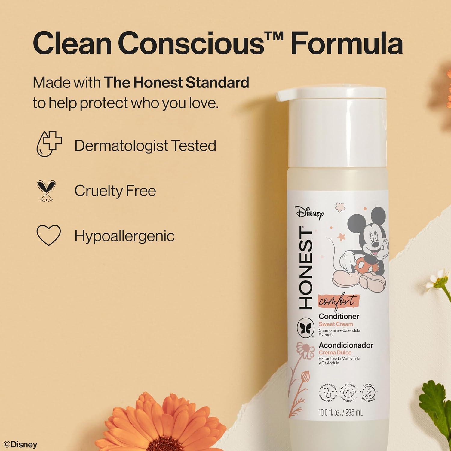 The Honest Company Shampoo, Body Wash, Conditioner, Lavender Calm, 20 fl oz