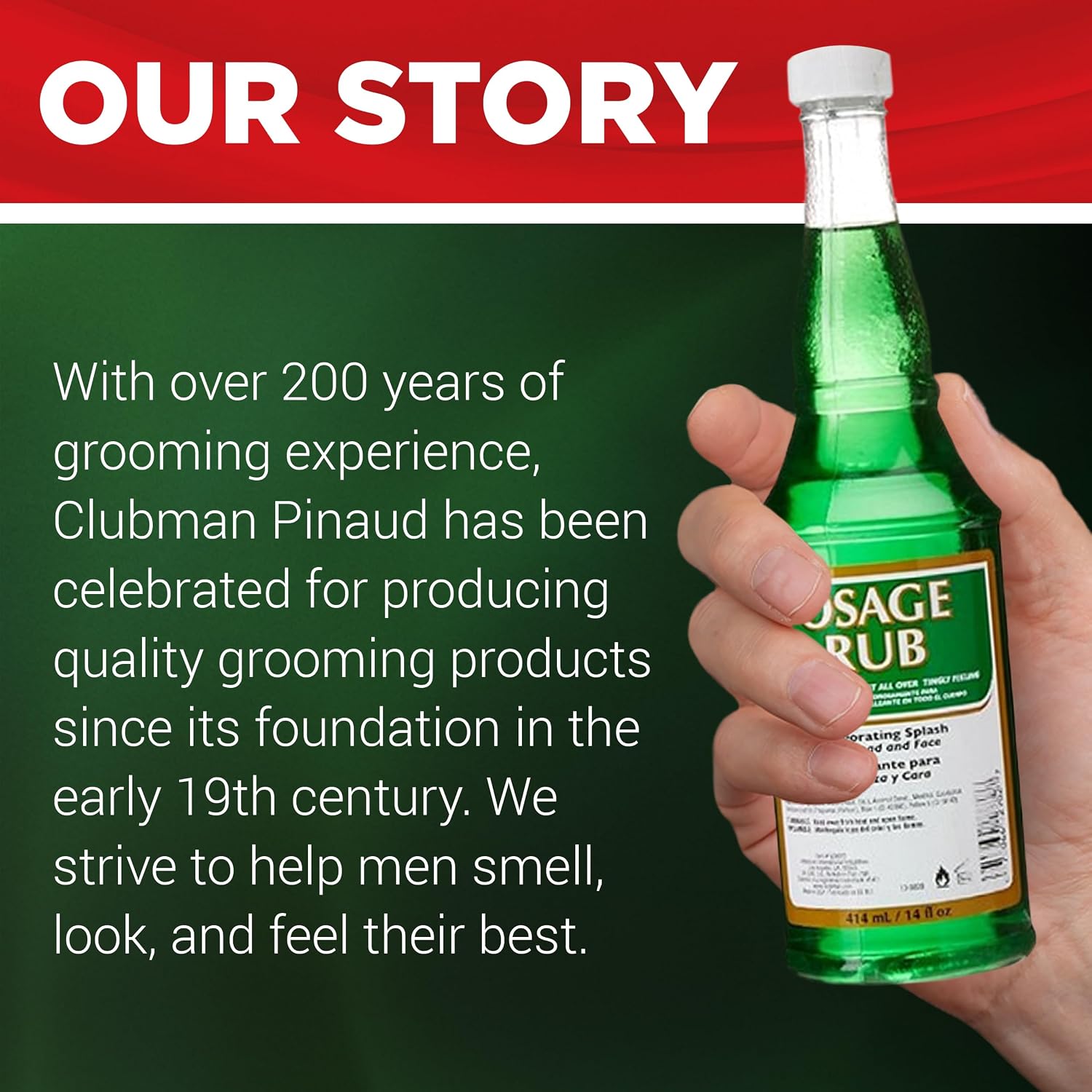 Clubman Jeris Musk After Shave Lotion/Cologne Professional, 14 fl oz