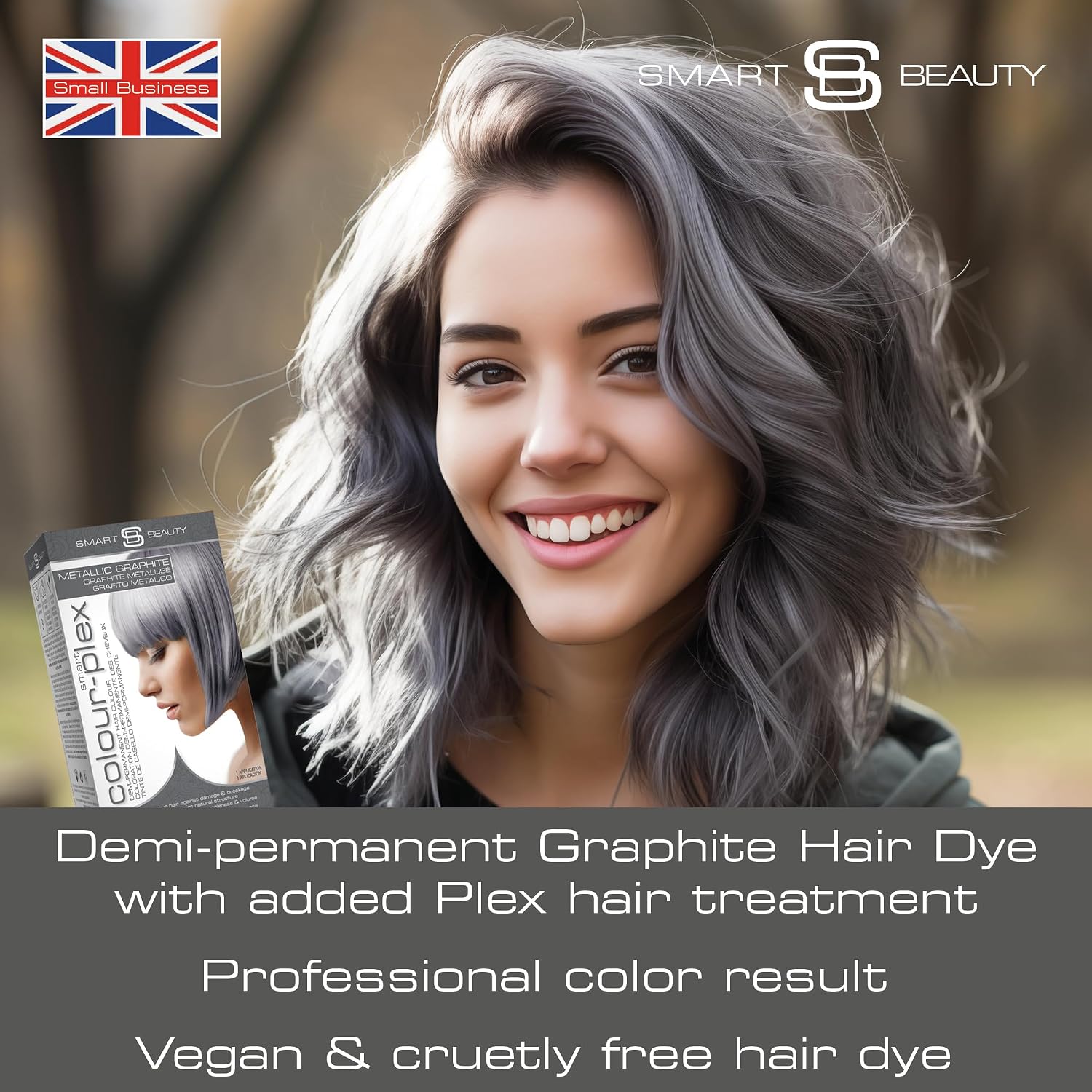 Smart Beauty Blonde Bleach-It, The Ultimate Lightener for Dark Hair, Perfect for Highlighting and Vibrant Pastel Colour, Hair Bleach Kit, Vegan & Cruelty Free