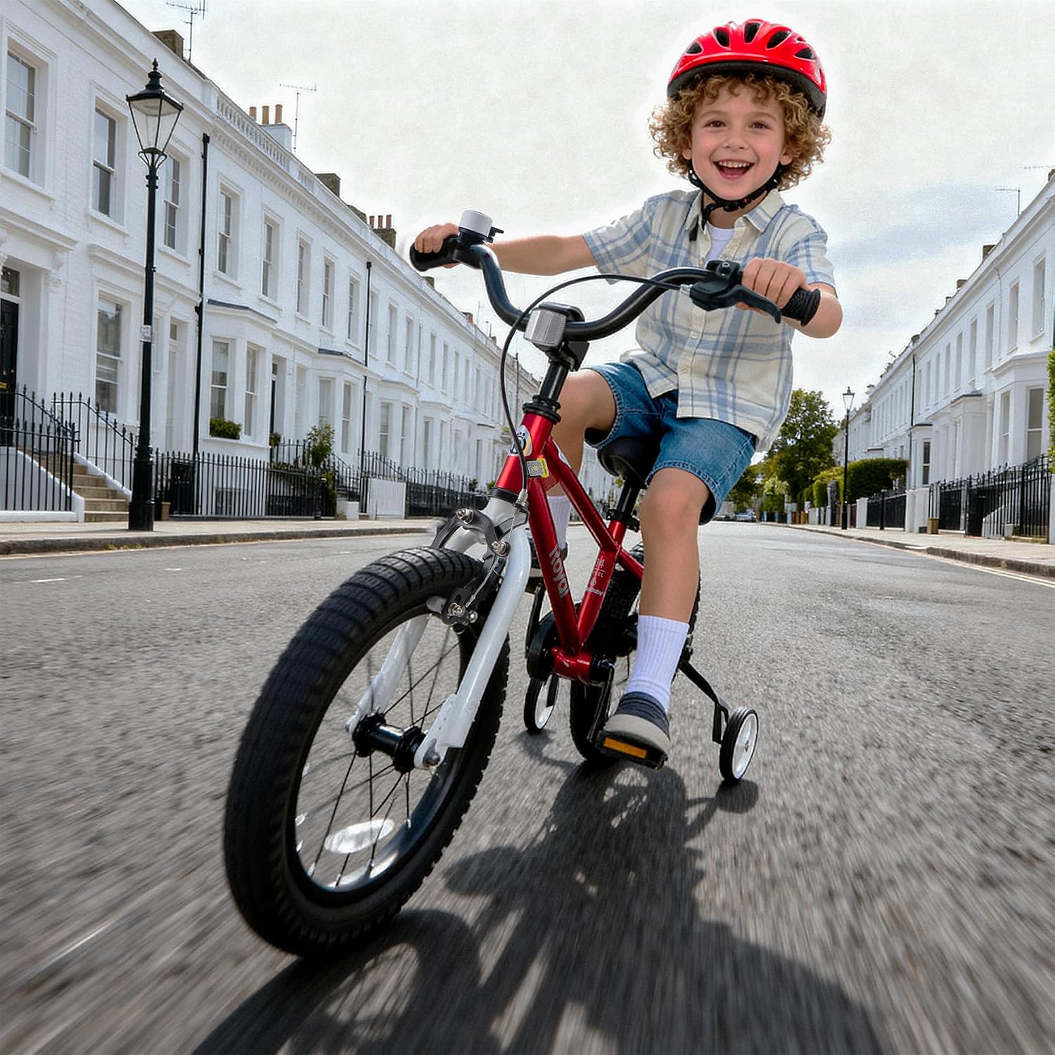 RoyalBaby Freestyle Kids Bike 12 14 16 Inch with Training Wheels, 18 Inch with Kickstand, Bicycle for Ages 3-10 Years Boys Girls