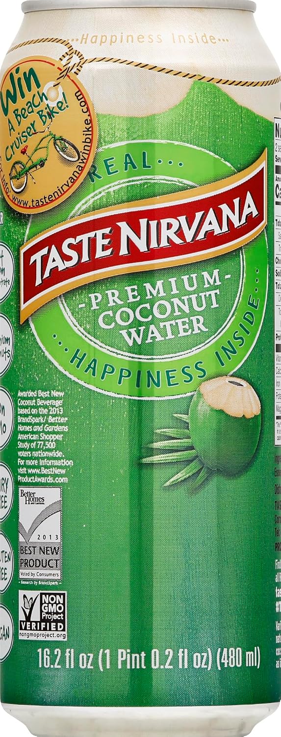 Natural Coconut Water 16.2 Oz Can