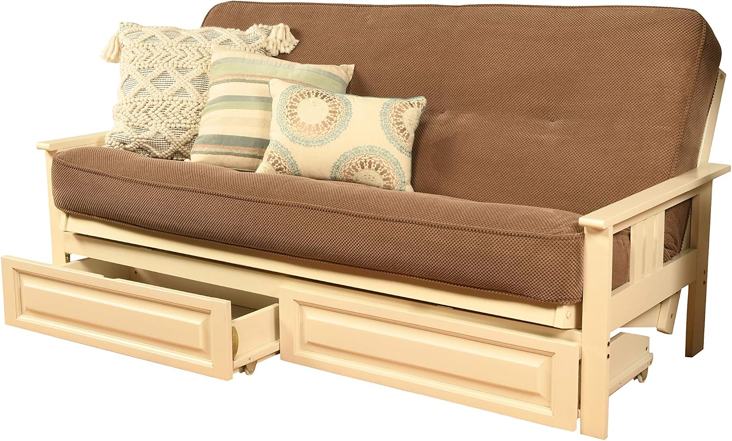 Kodiak Futons Monterey Futon Frame, No Drawers, Barbados