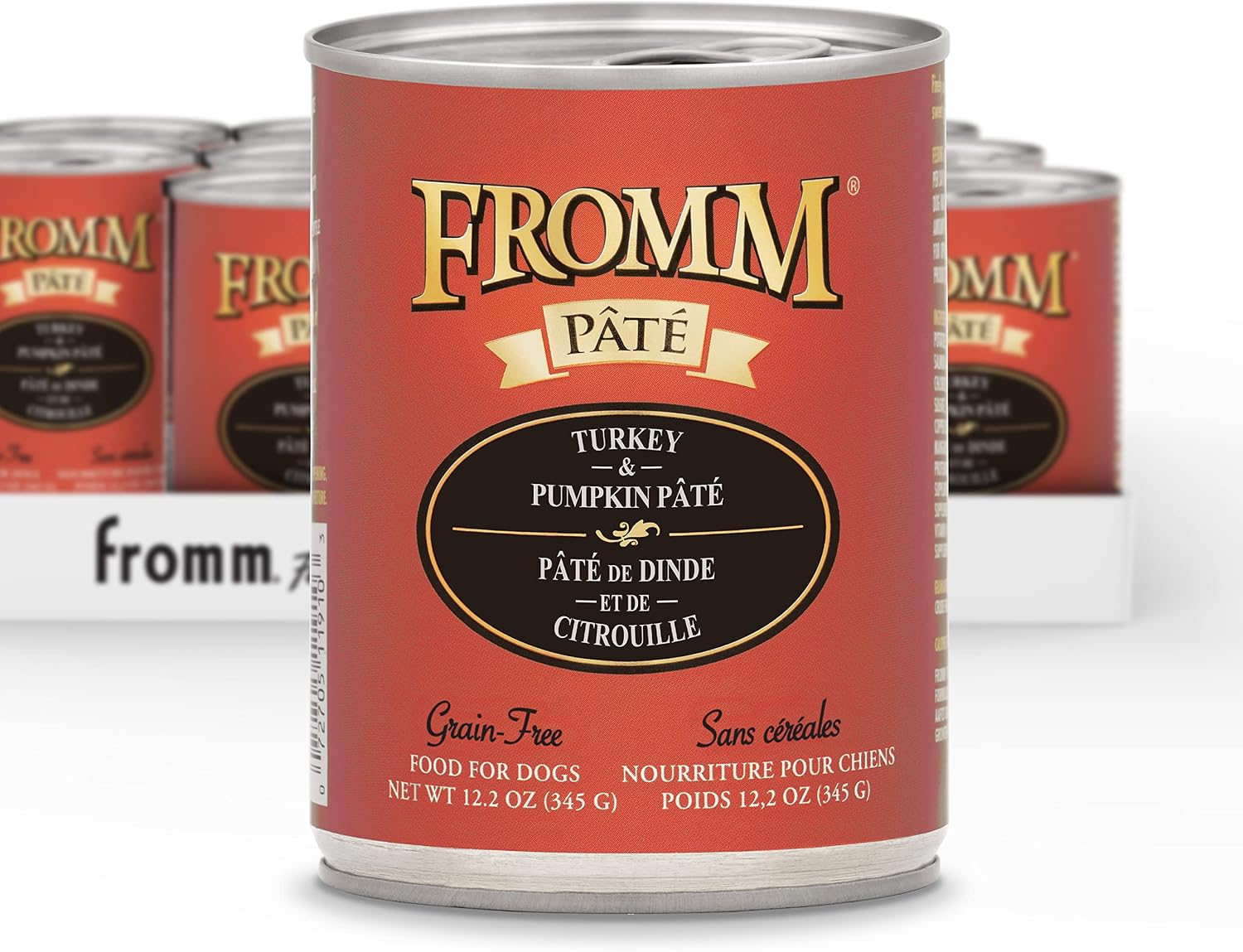 Fromm Venison & Lentil Pate Dog Food - Premium Wet Dog Food - Venison Recipe - Case of 12 Cans