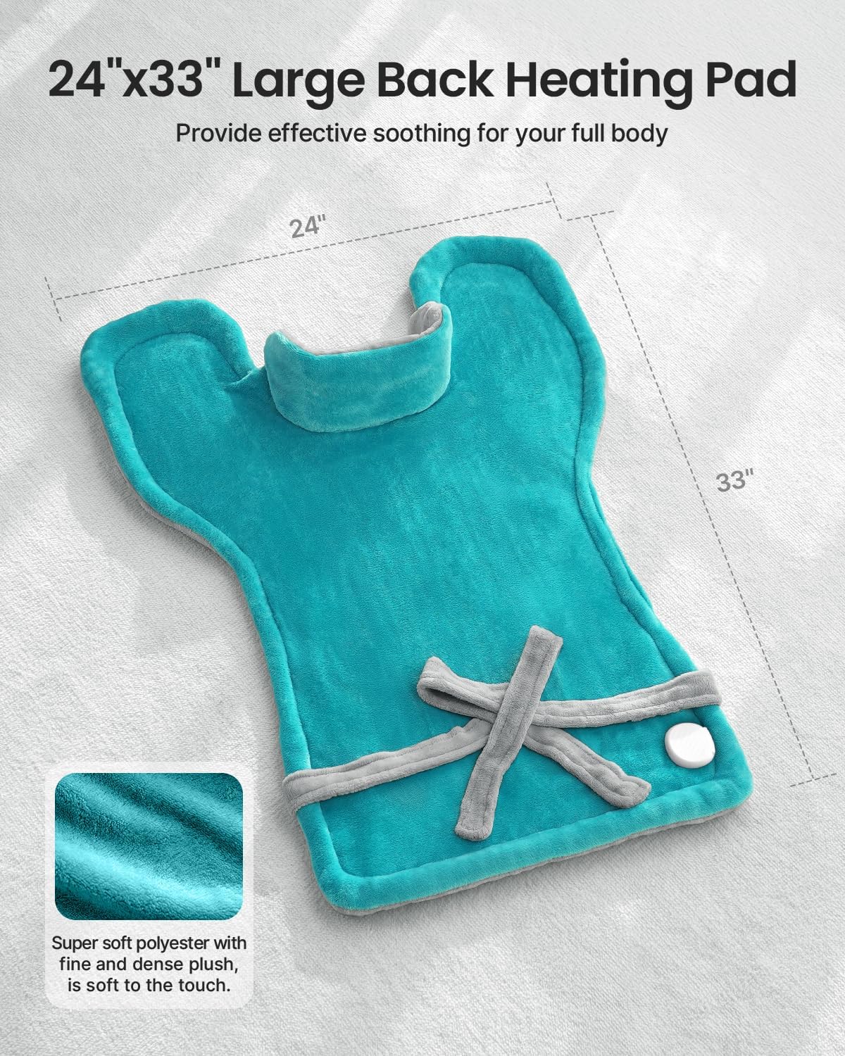 RENPHO Heating Pad for Back, Gift for Women & Men, FSA Eligible HSA