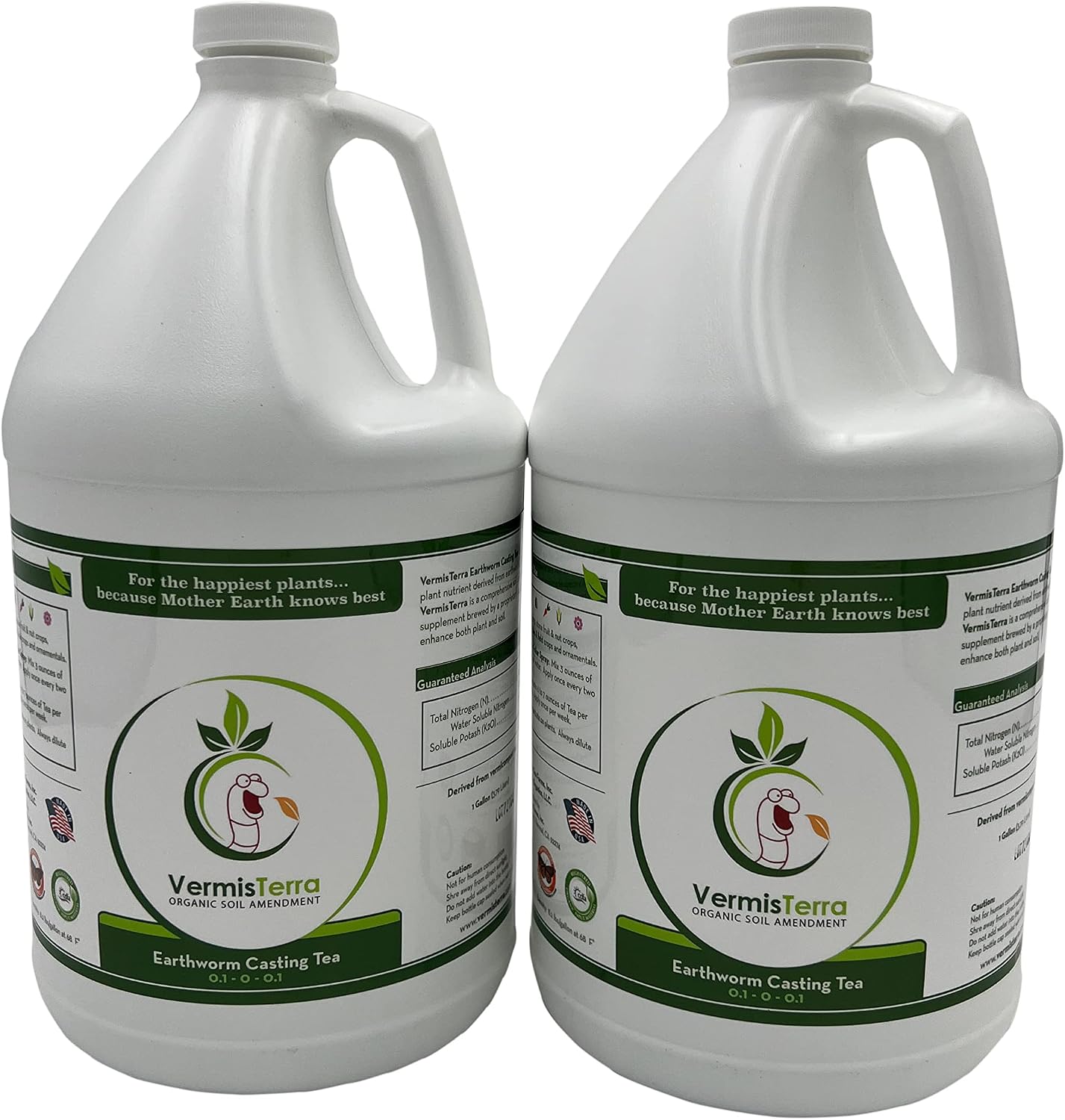 Worm Tea for Gardening - 32oz Quart - Organic Earthworm Soil Enhancer - Vermicompost with Kelp - Increase Yields, Boost Growth, Reduce Stress- Vegetables, Flowers, Fruit Trees - Plant Probiotic