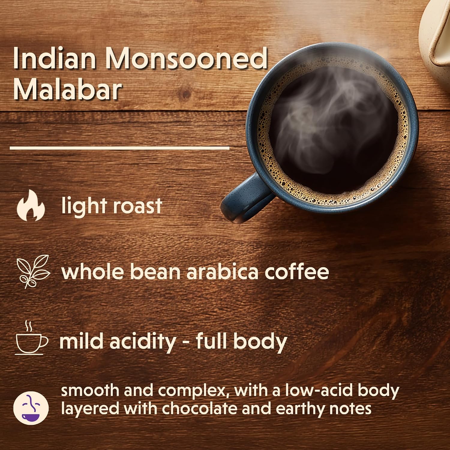 Coffee Bean Direct French Roast Papua New Guinea, Whole Bean, 5lb Bag | Dark Roast, Single Origin Arabica Coffee Beans