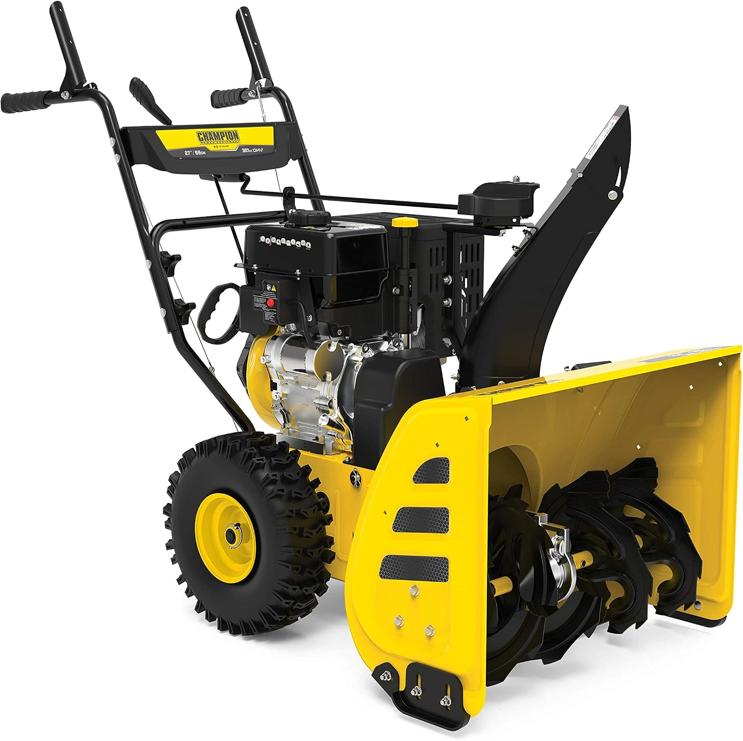 Champion Power Equipment 301cc 27-Inch 2-Stage Gas Snow Blower with Electric Start