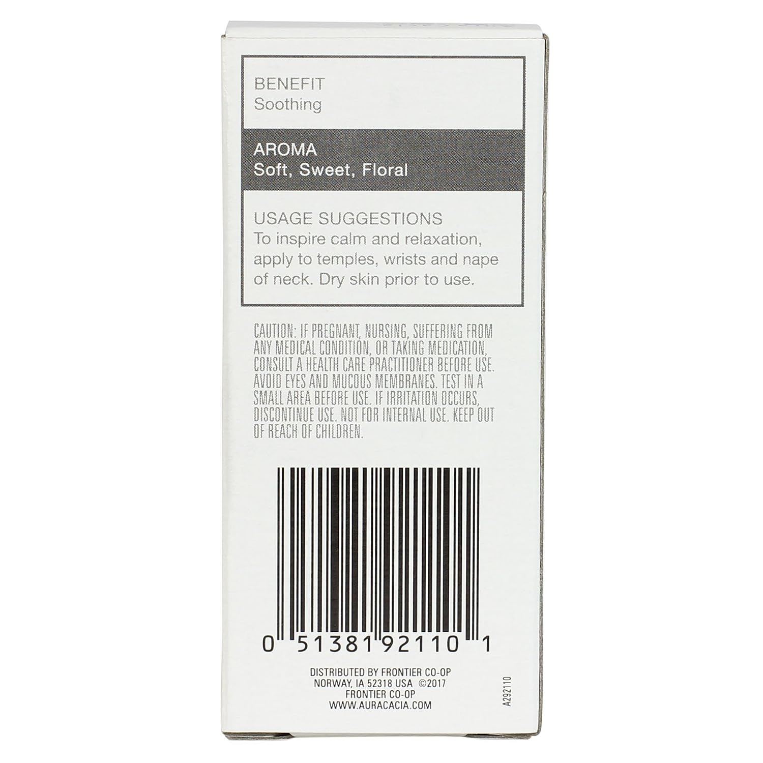 Aura Cacia Roll-On Essential Oil Blend, Peppermint, 0.31 Ounce