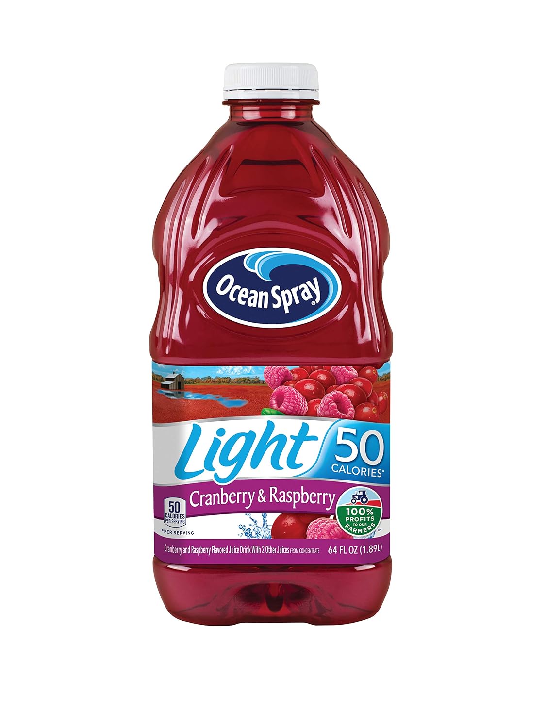 Ocean Spray® Cran50™ Cranberry Juice Drink, 64 Fl Oz Bottle (Pack of 1)