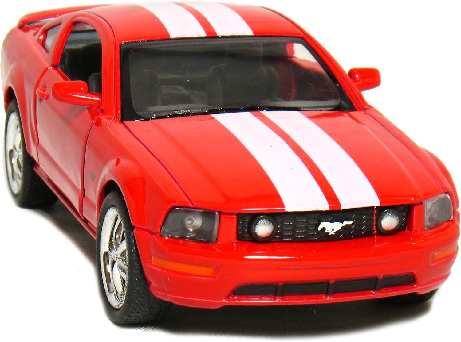 KiNSMART - 2006 Ford Mustang GT 1:38 Scale 5" Die Cast Metal Model Toy Car (Police)
