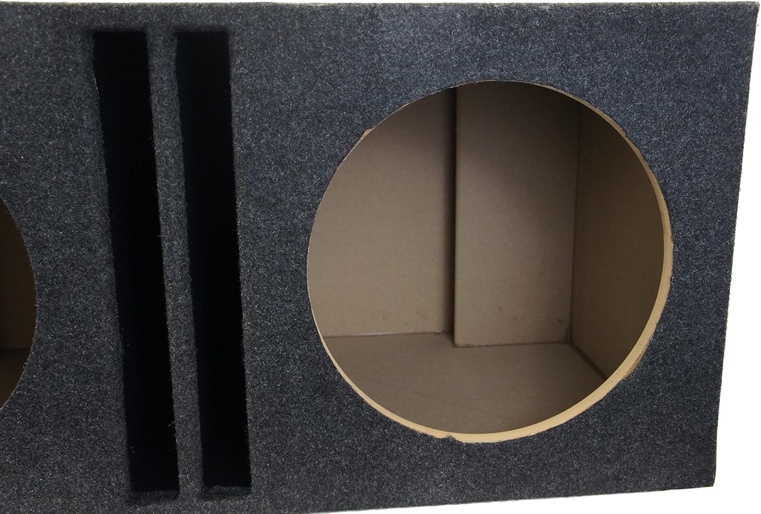 Dual 15" Inch Ported Sub Box SPL Bass Labyrinth Vent Subwoofer Enclosure | Competition low-end punch, holds 2 large drivers