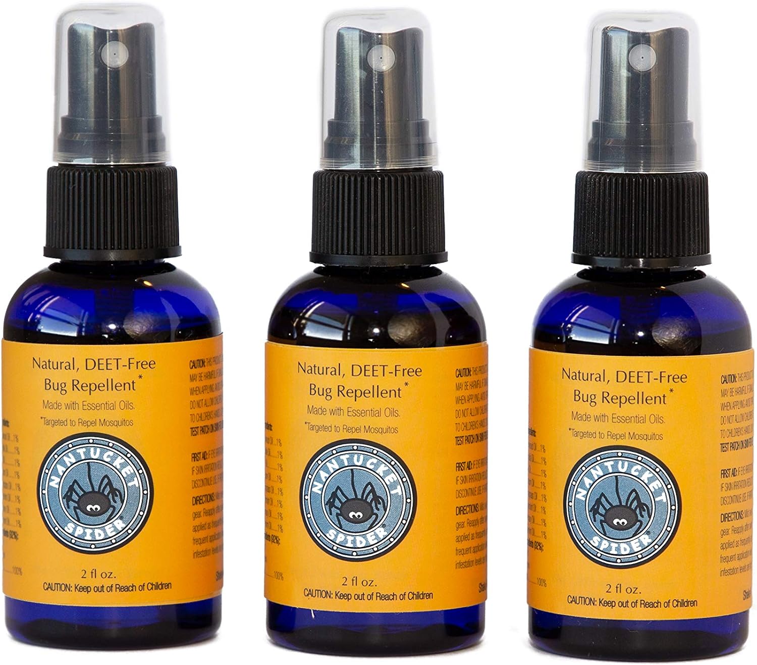 Original Bug Repellent for People - 8 oz | Repels Mosquitos, Biting Flies, & No-See-Ums | Deet-Free Essential Oil Insect Repellent