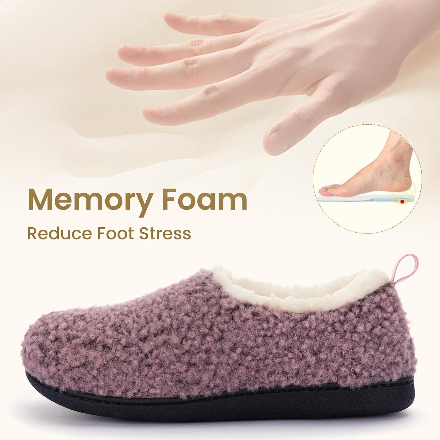 RockDove Women's Nomad Faux Shearling Slipper