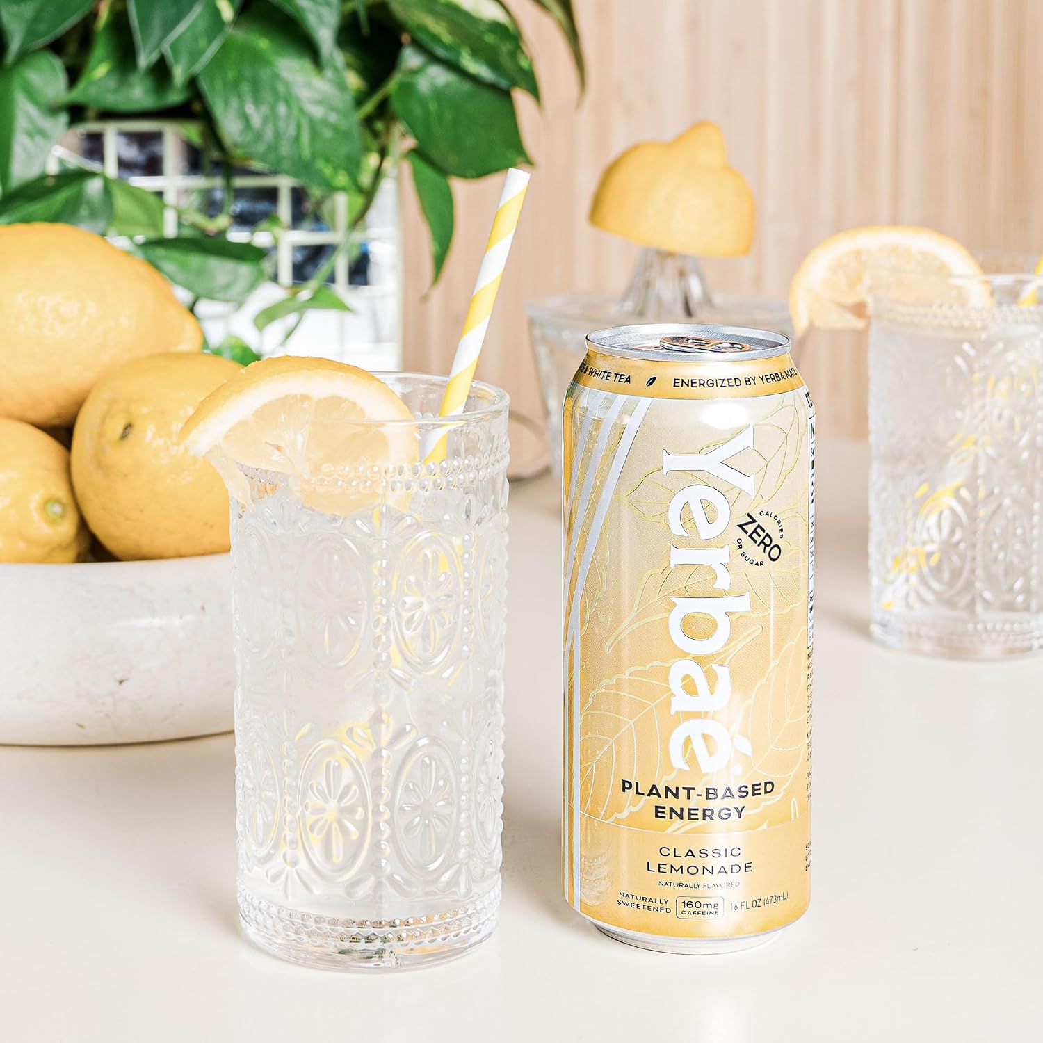 Yerbaé Energy Seltzer - Variety Performance Pack. No Sugar/Calories/Carbs. Energized by Yerba Mate Naturally Caffeinated Plant-Based, Healthy Alternative to Coffee/Sugary Sodas, Pack of 12, 12oz cans