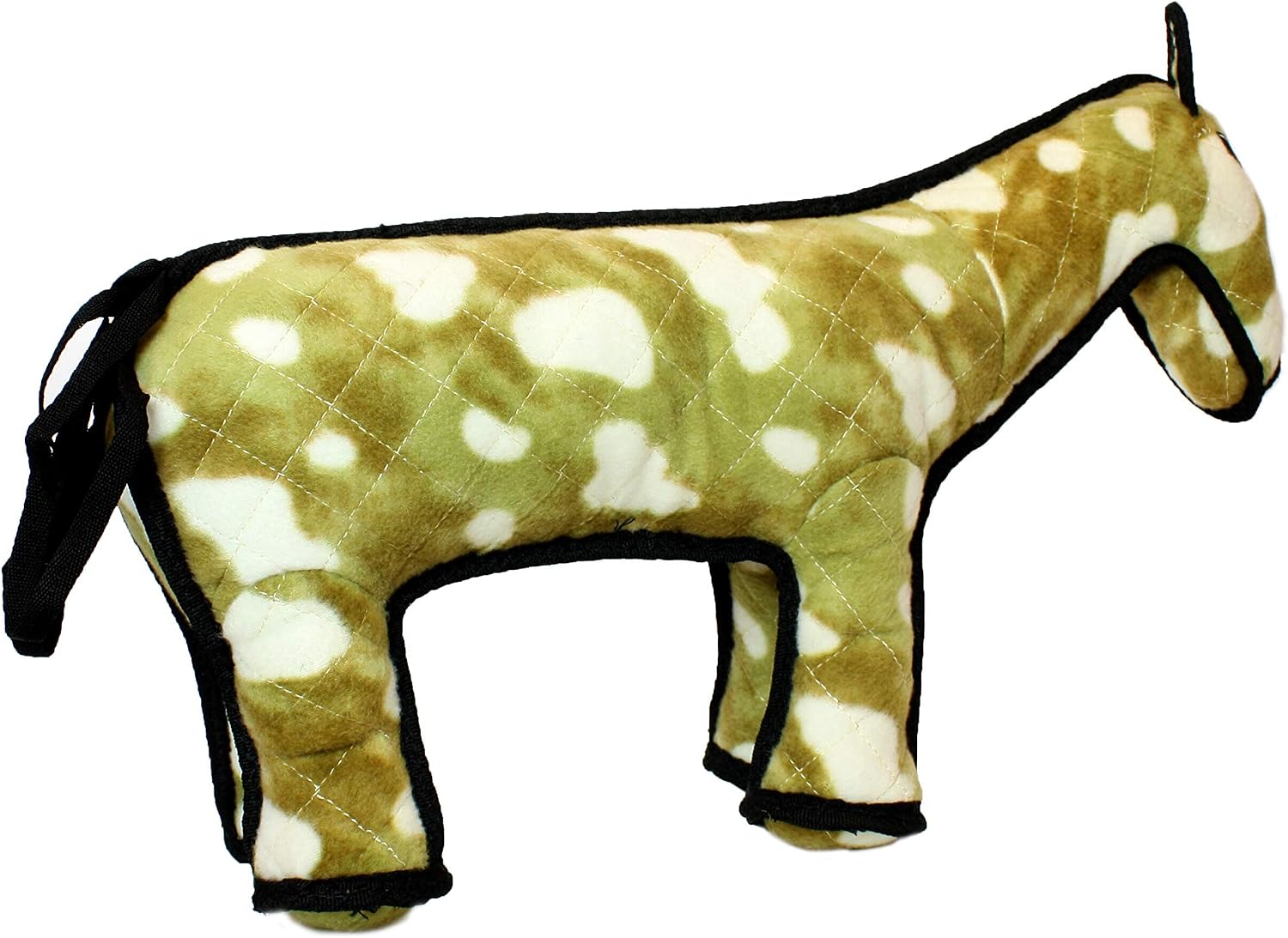 TUFFY® : Cow Dog Toy: Ultra Durable Plush Toy with Multiple Layers & Reinforced Seams, Washable and Floats, Original Construction