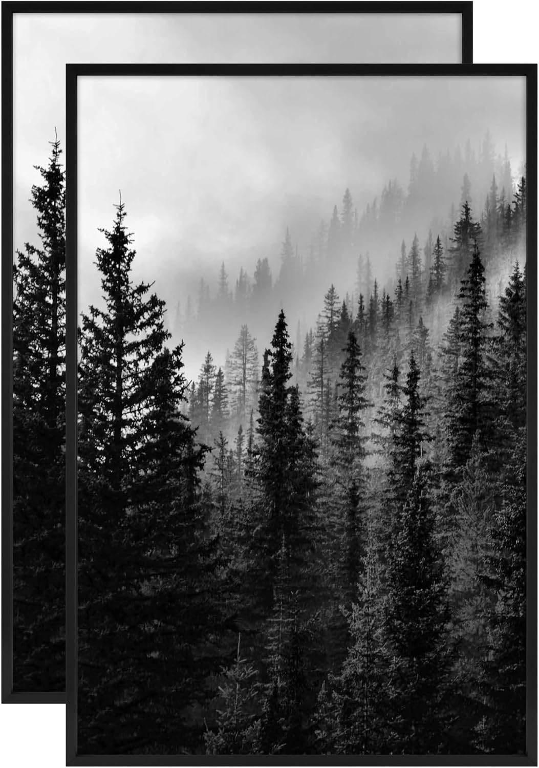 MCS Master & Co. Foundry Metal Picture Frame, 12x12 Matted to 8x8