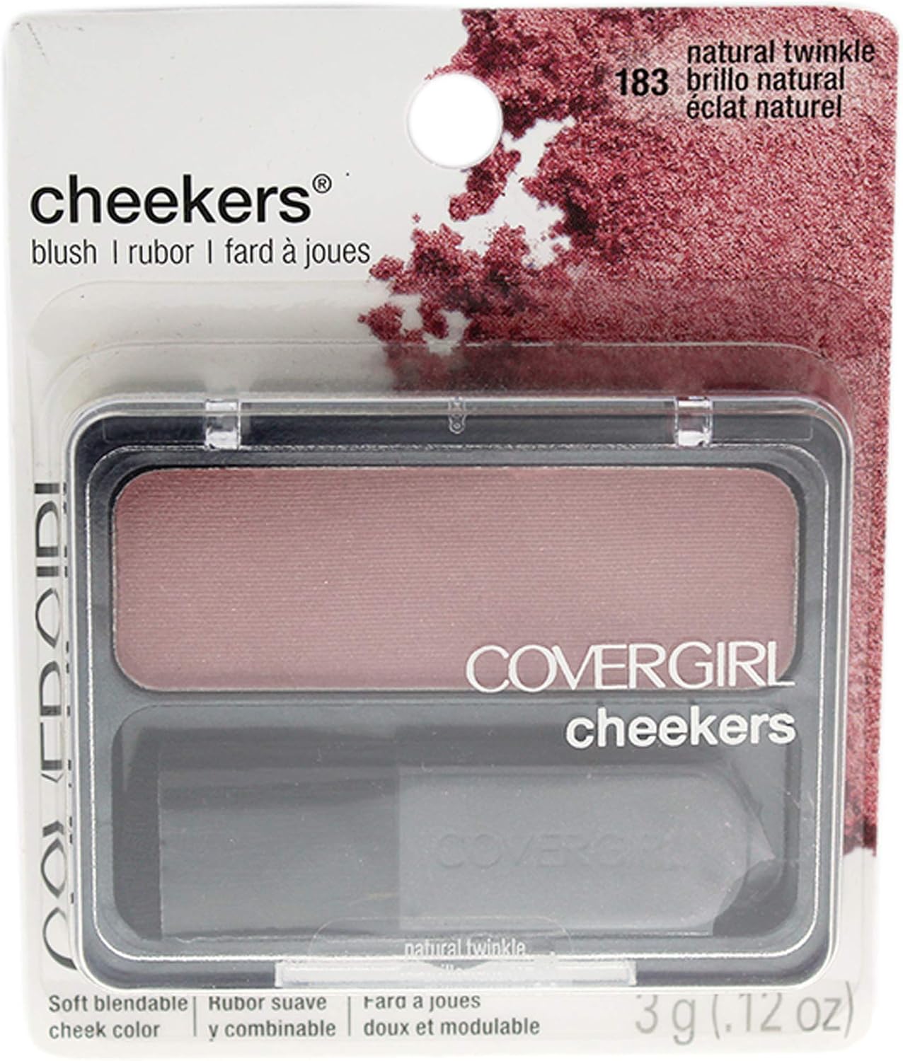 CoverGirl Cheekers Blush, # 150 Pretty Peach, 0.12 Ounce