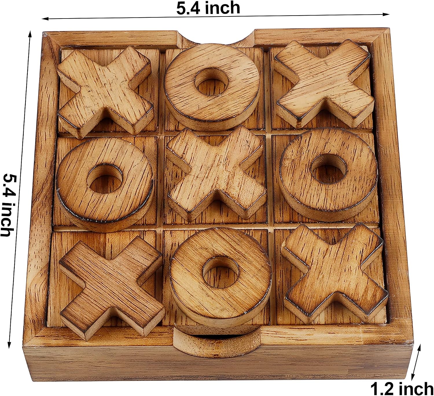 Glintoper Tic Tac Toe & 4 in a Row Tables Game Set