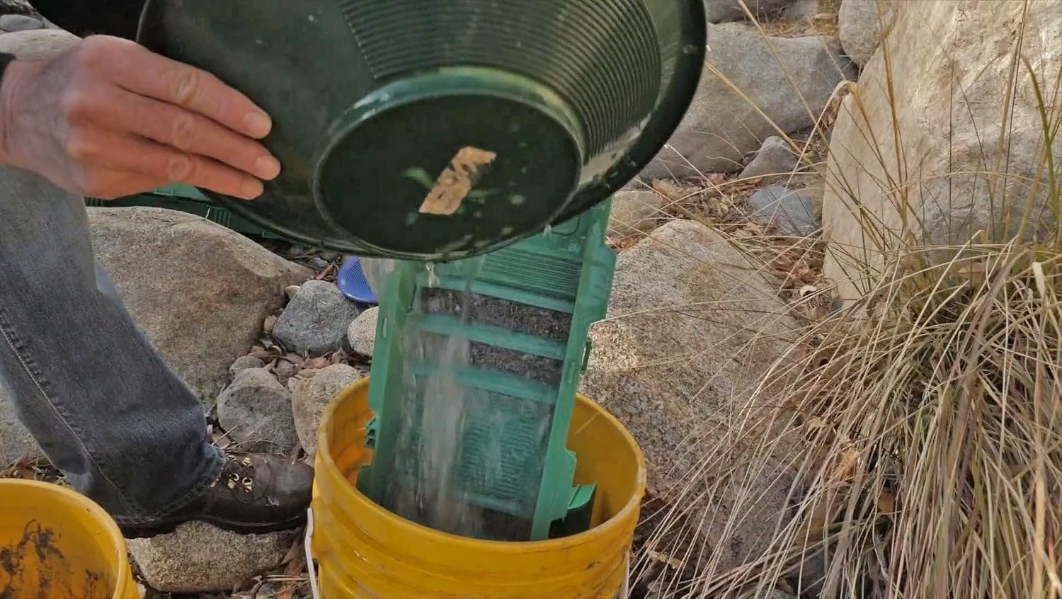 From the Complete Selection of Sluice Fox Modular Sluice Box Parts, Add-Ons, and Accessories for Gold Panning Kits – Upgrade Your Sluice Box for Optimal Performance Sluice Box Only (Green)