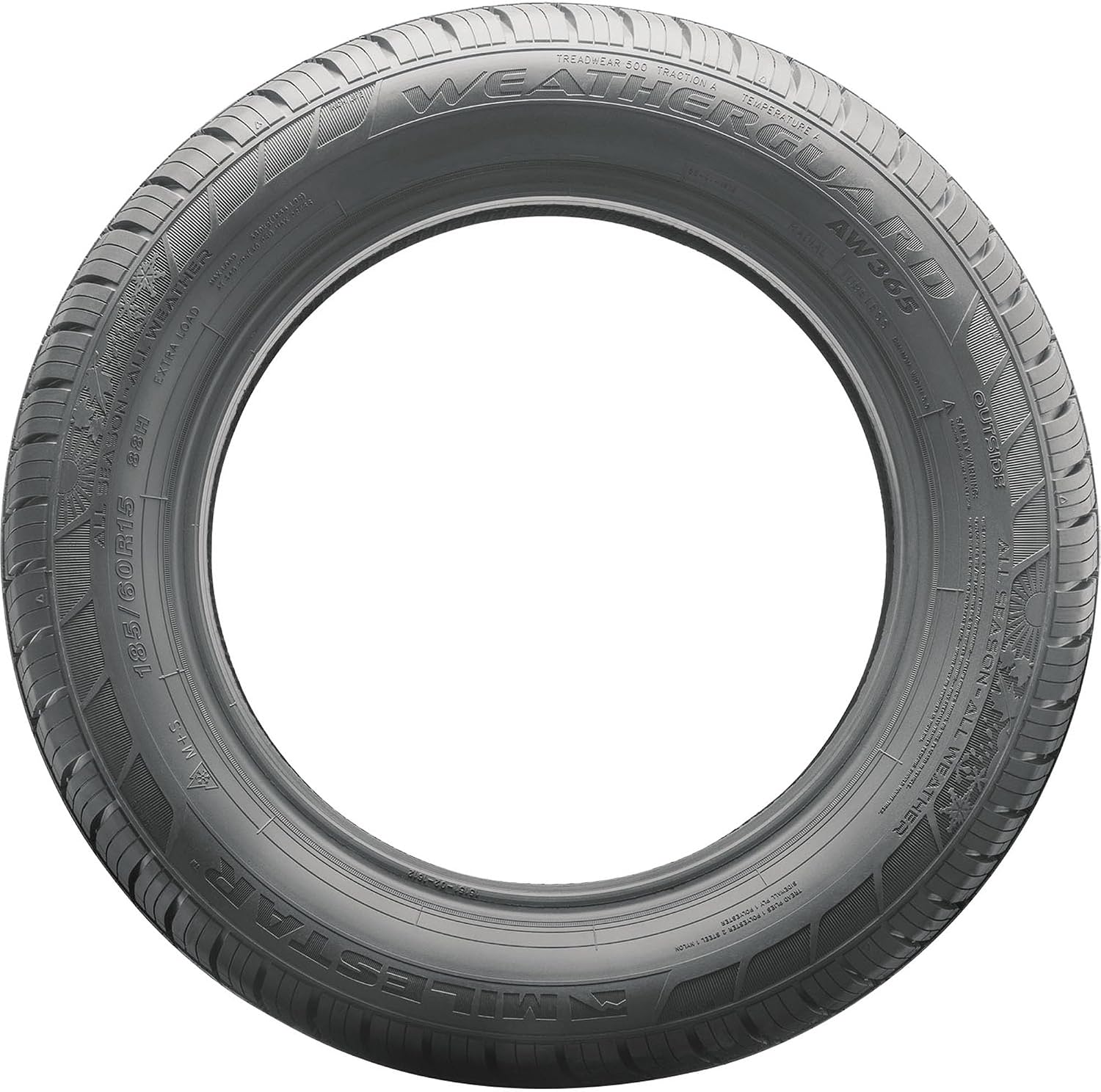 Milestar Weatherguard AW365 All Weather 225/65R17 106H XL Passenger Tire