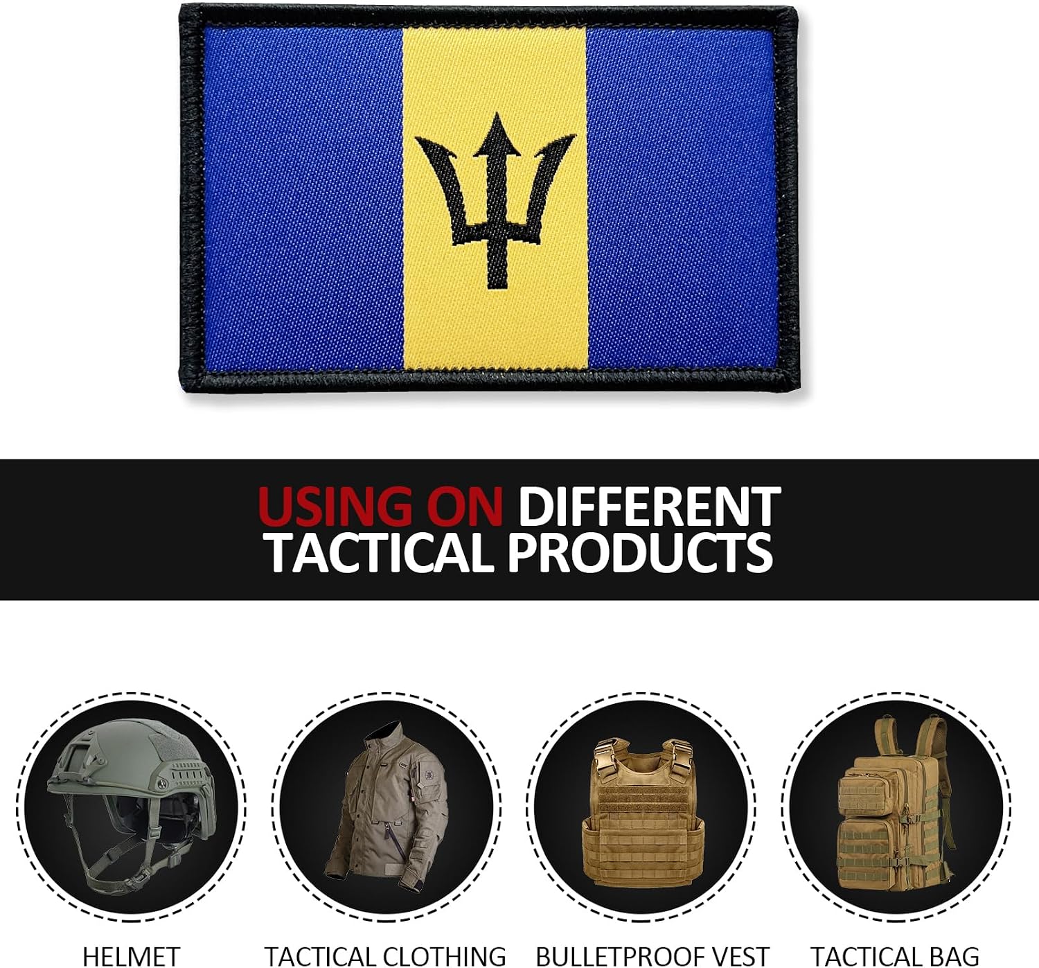 2 Pack Nicaragua Flags Patch Nicaraguans Flag Patches Patriotic Military Team Tactical Patch 3×2 Inch