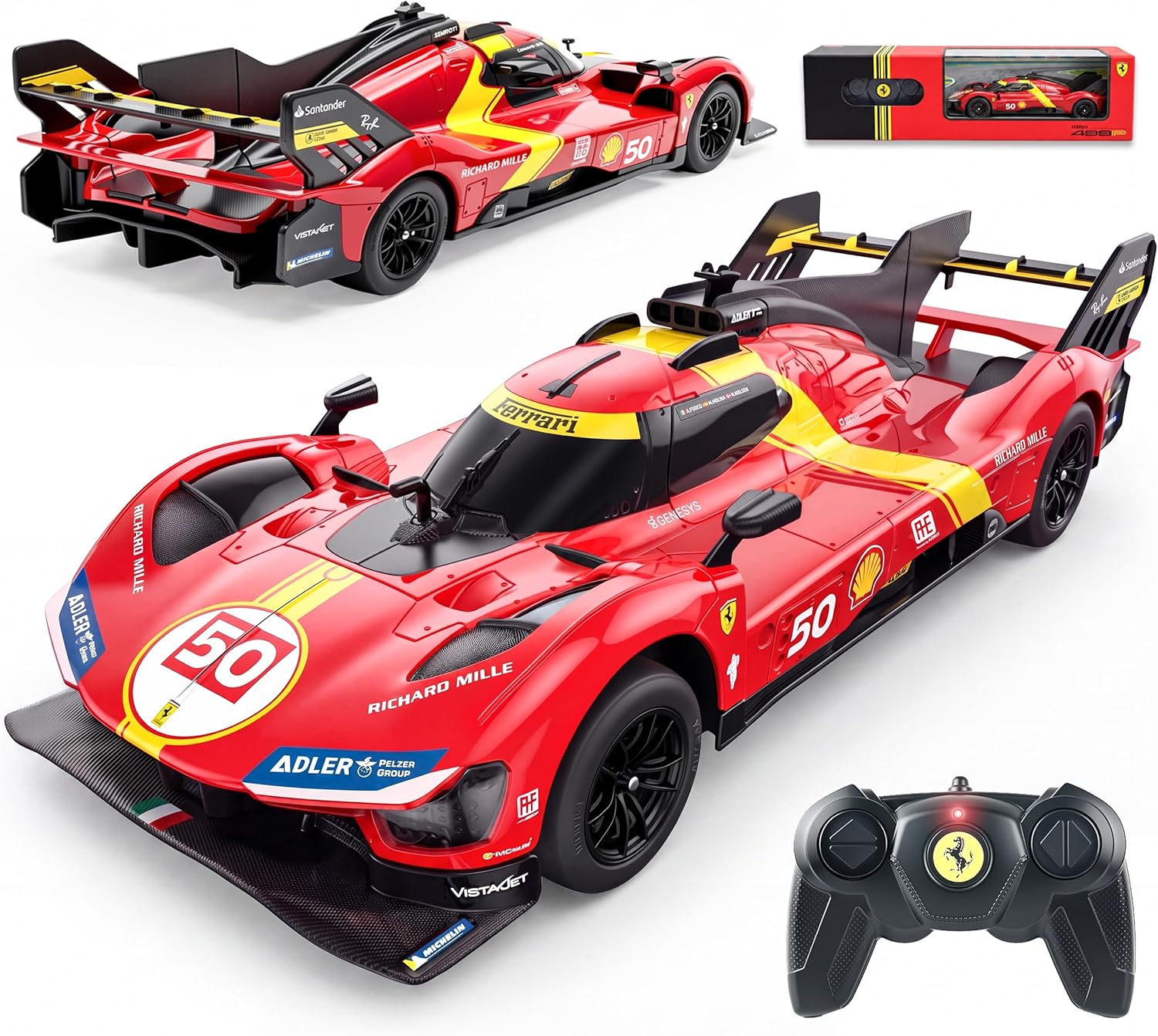 BEZGAR 1:24 Ferrari Remote Control Car Licensed FXX-K EVO