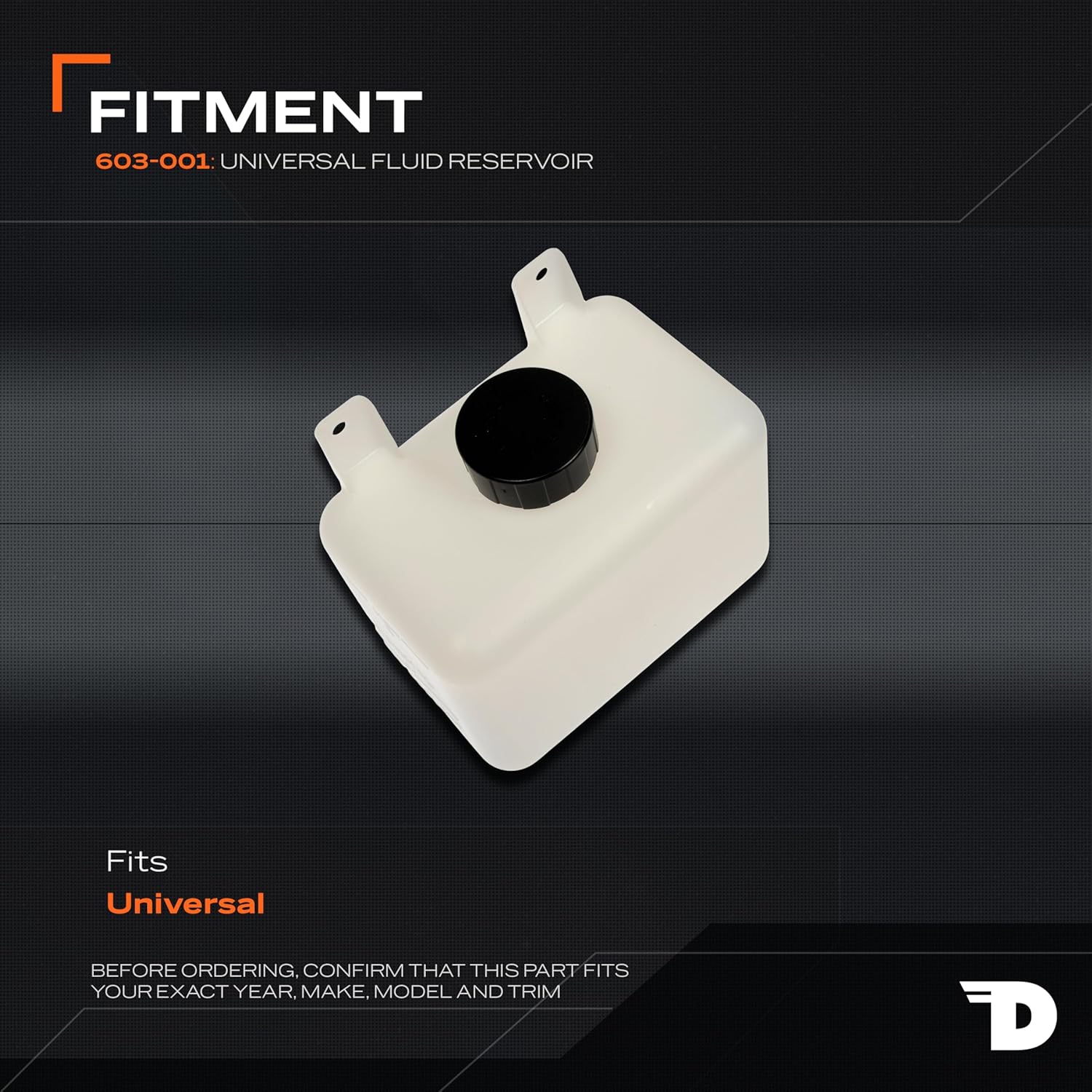 Dorman 603-001 Universal Fluid Reservoir with Cap
