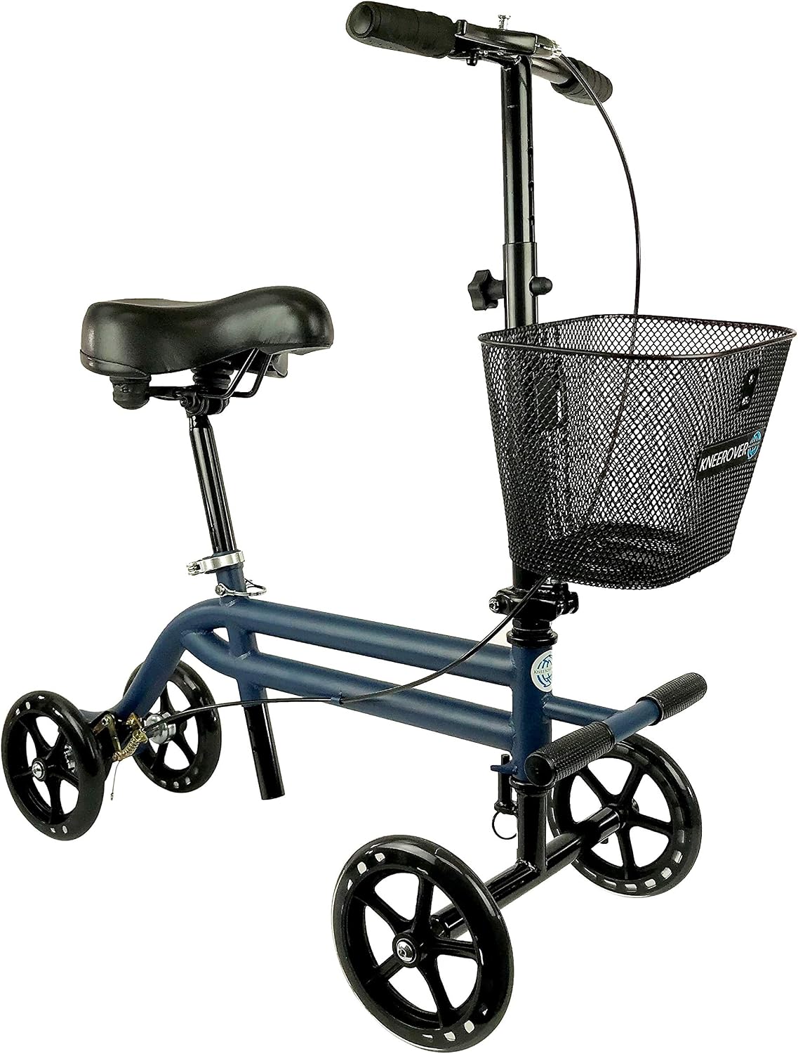 KneeRover Large Comfortable Gel Padded Seat for Steerable Seated Scooters | Manufacturer Replacement Accessory Part, For Sitting Scooter with Leg Rest