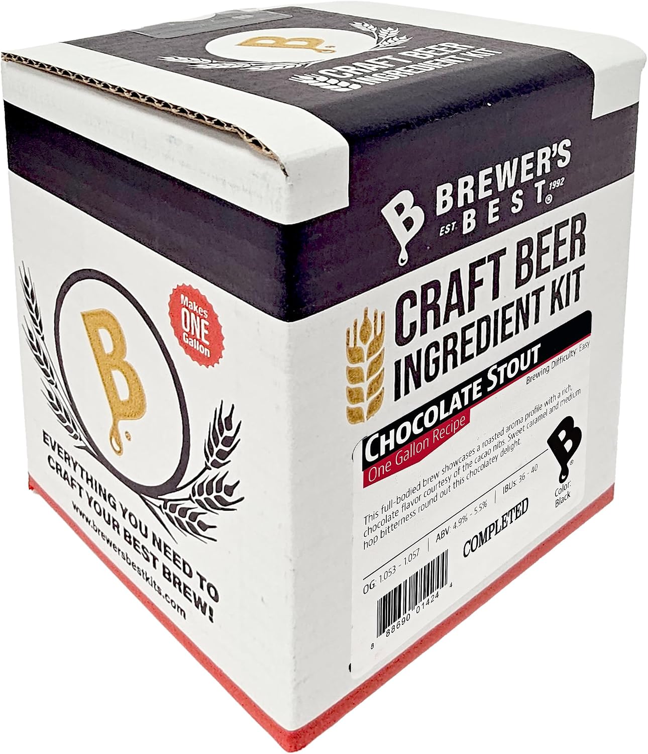 Brewer's Best One Gallon Beer Ingredient Kit-Chocolate Stout
