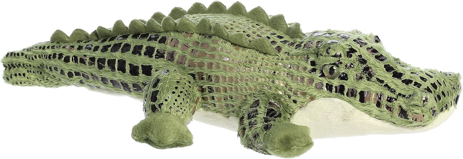 Aurora Flopsie 12" Dolly Adorable Stuffed Animal | Lifelike animal details in a relaxed resting pose