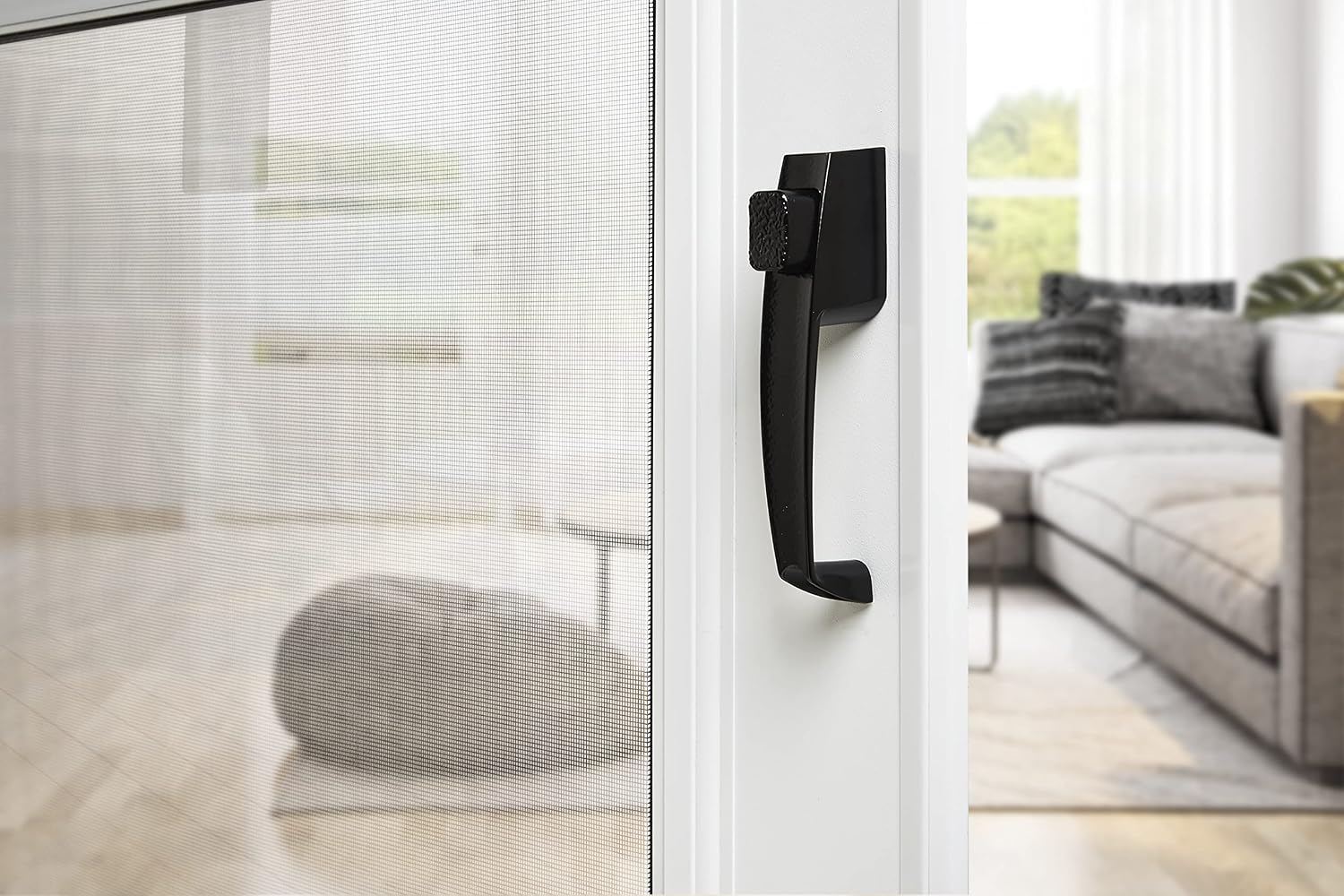 HAMPTON PRODUCTS-WRIGHT V398BL Push Button Latch, Black