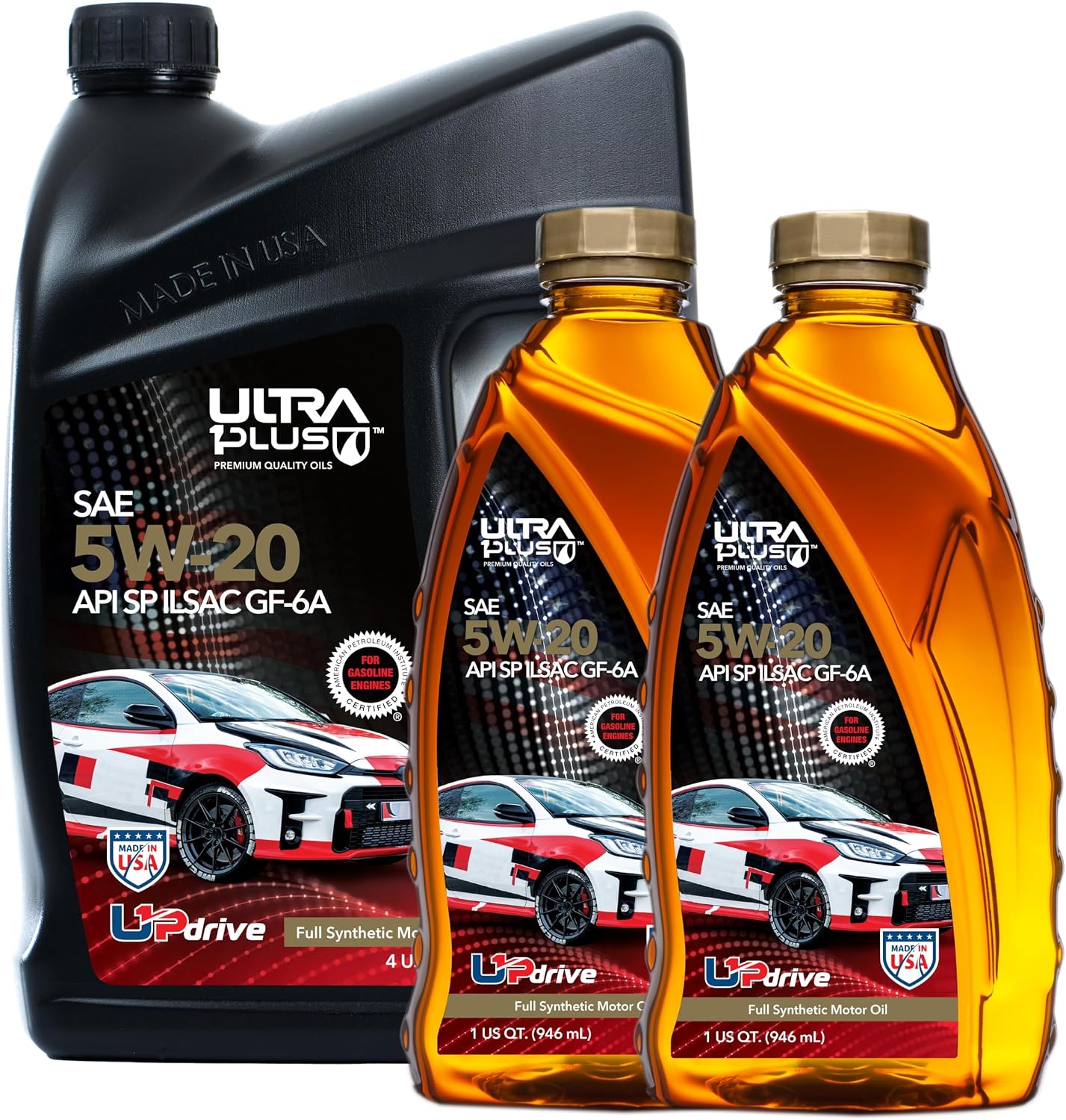 SAE 5W-30 Full Synthetic Motor Oil API SP ILSAC GF-6A 1 Gallon