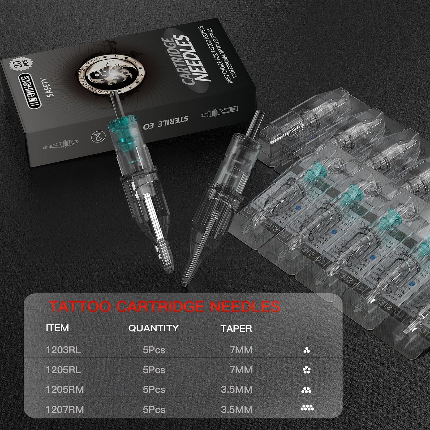 Wormhole Complete Tattoo Kit for Beginners Rotary Pen Machine